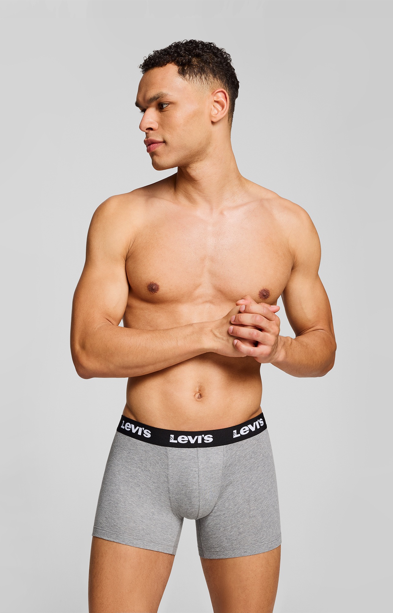 Levi's® Boxershorts »LEVIS MEN REPEAT LOGO BOXER BRIEF« 2er Pack,  ohne Eingriff, Logobund, elastisch