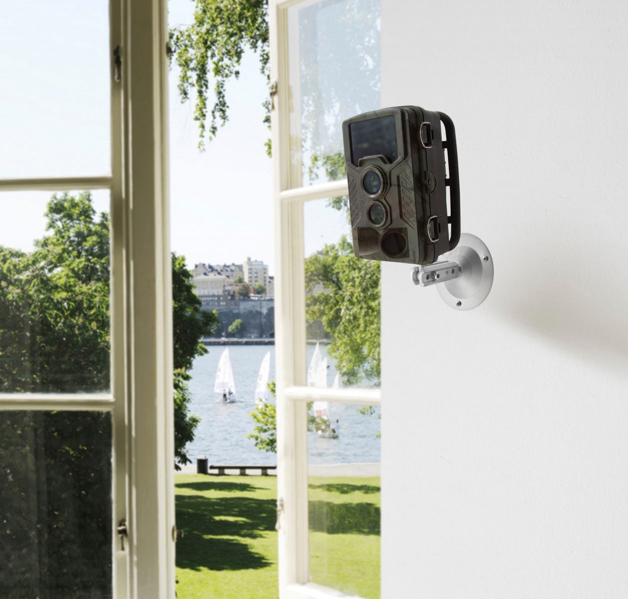 Technaxx Überwachungskamera »Nature Wild Cam 8MP TX-125«, Innenbereich-Außenbereich, (1 tlg.)