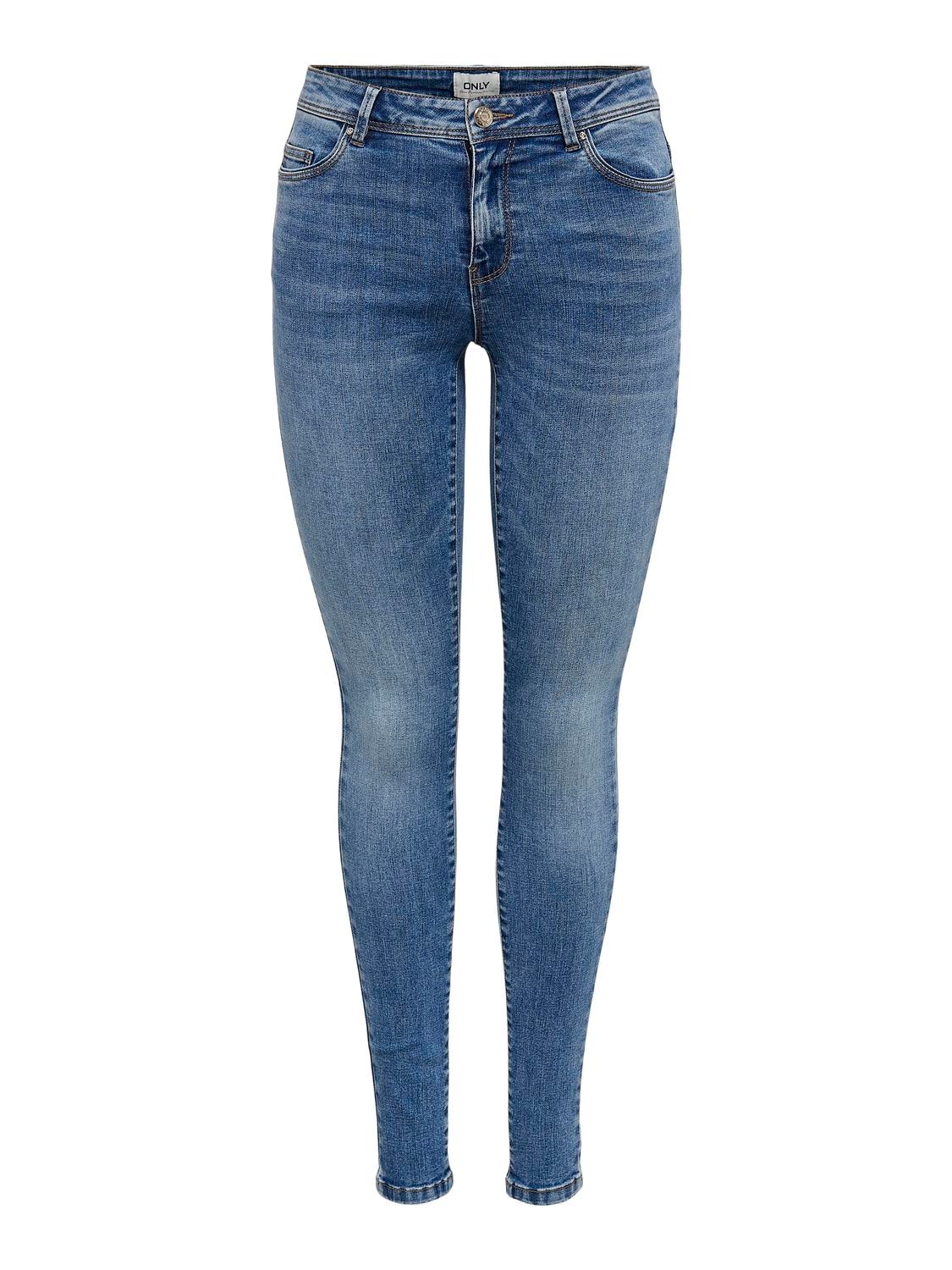 ONLY Skinny-fit-Jeans »ONLWAUW MID SKINNY DNM BJ370 NOOS«