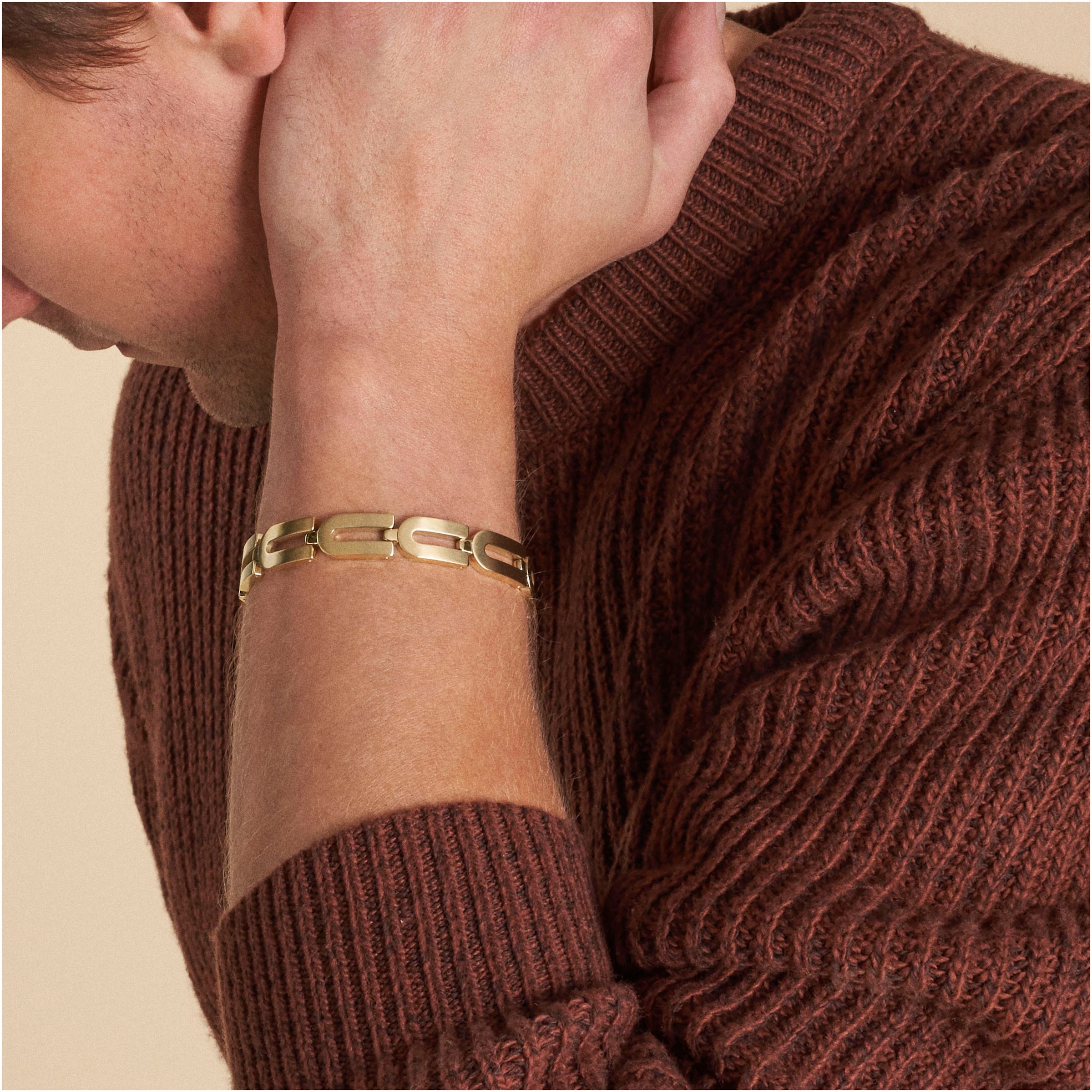 Fossil Armband »Schmuck Geschenk Edelstahl HERITAGE«