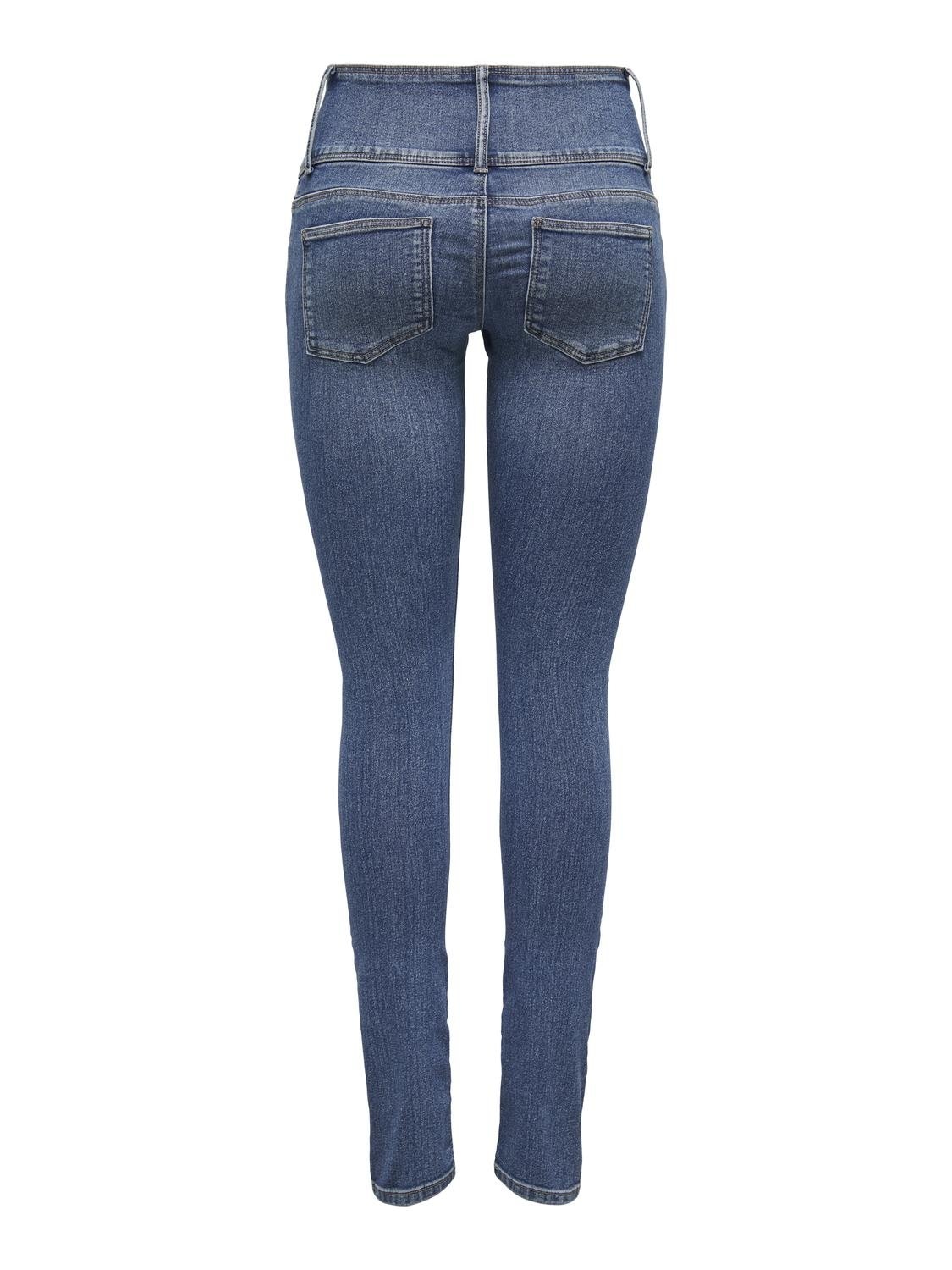 ONLY Skinny-fit-Jeans »ONLANEMONE MID SK VIS BUT DES DNM PIM«