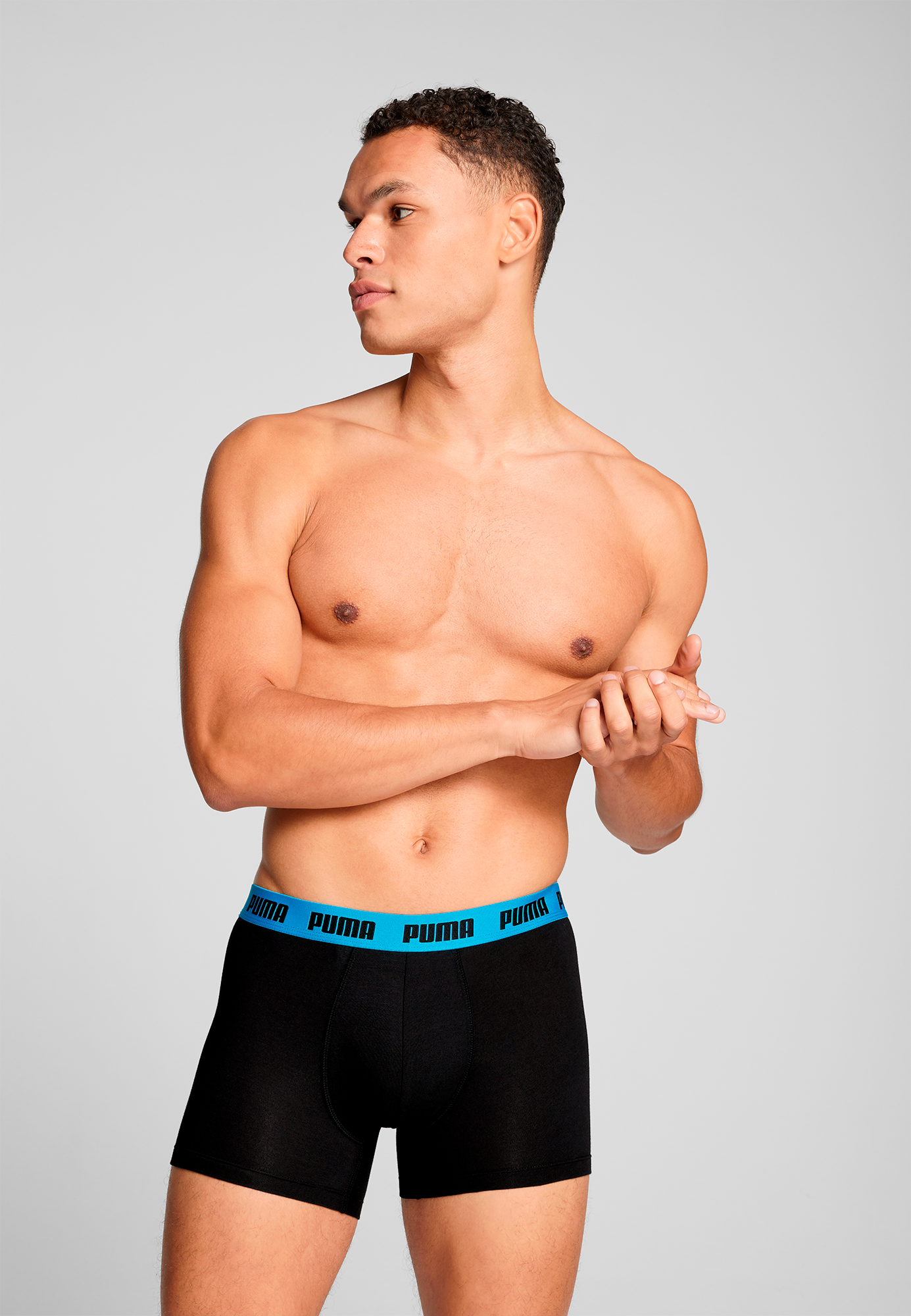 PUMA Boxershorts »PUMA MEN EVERYDAY BOXERS 3P«, (3er Pack), mit Komfortbund