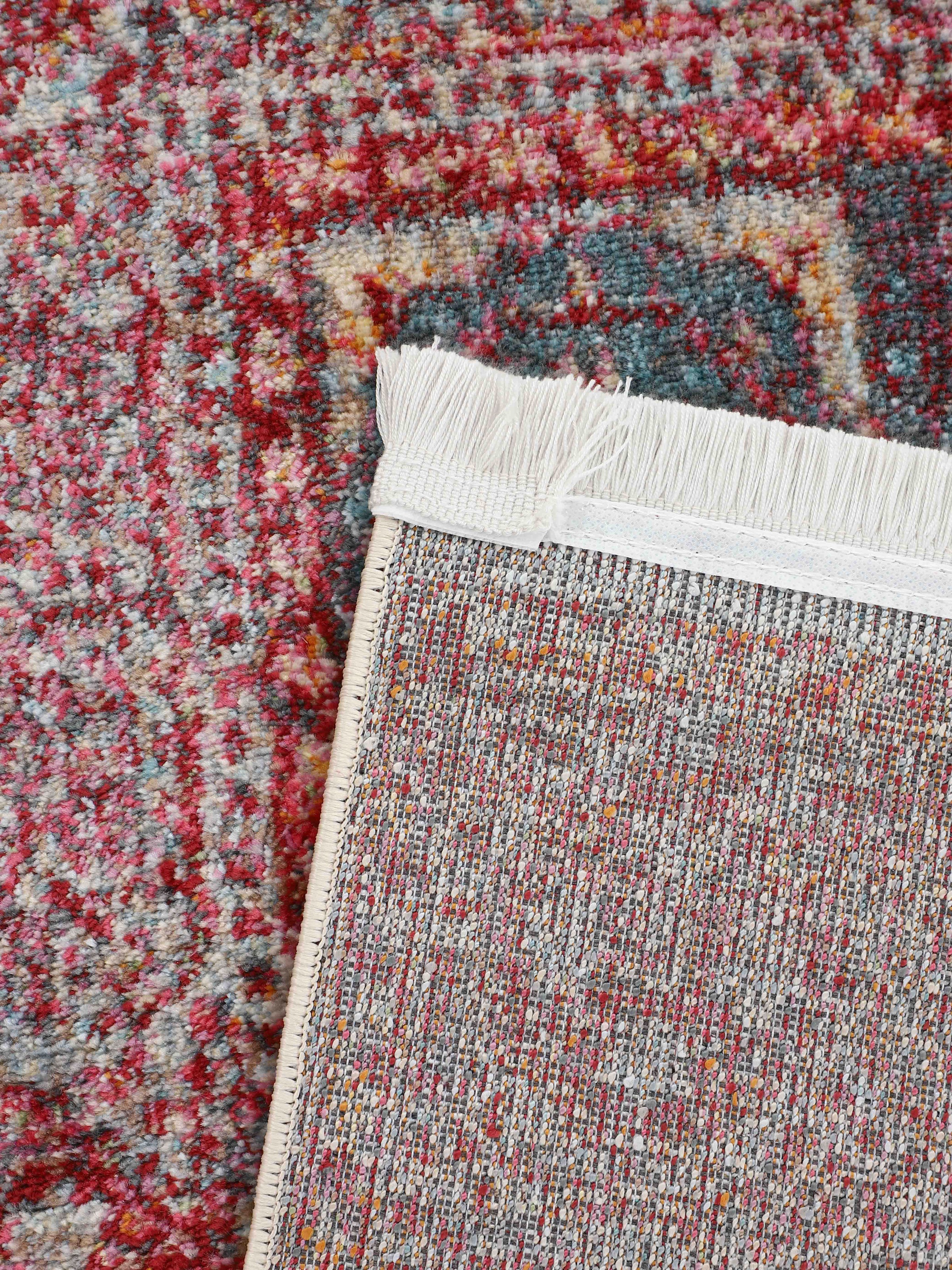 carpetfine Teppich »Anil«, rechteckig, 7 mm Höhe, Vintage Orient Look, Wohnzimmer