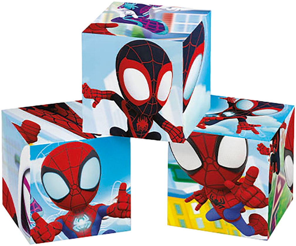 Clementoni® Würfelpuzzle »Spidey und seine Superfreunde«, Made in Europe