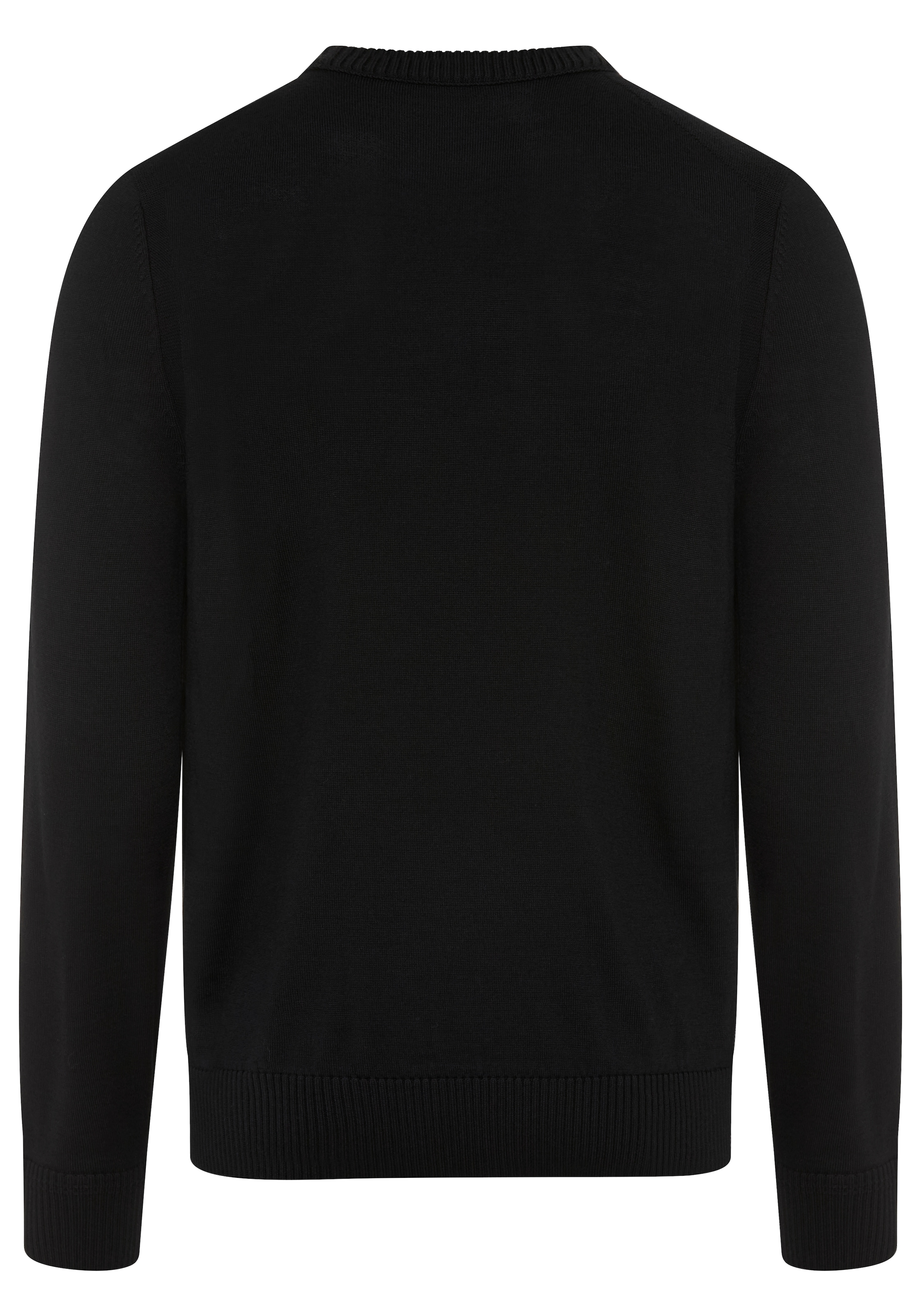 BOSS ORANGE Strickpullover »Avac« mit Schurwolle, Regular Fit, gesticktes Logo