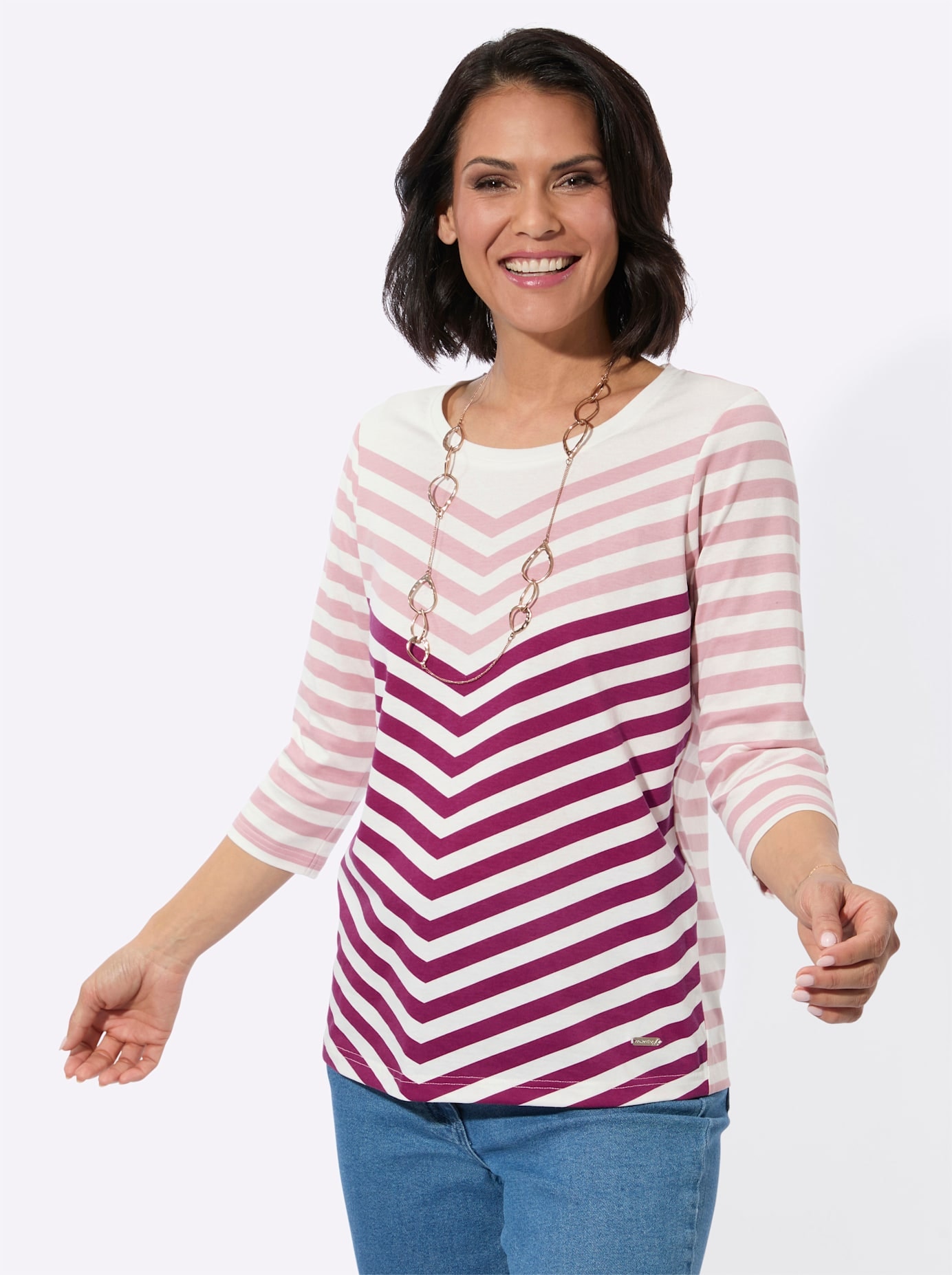 Casual Looks Print-Shirt »Druck-Shirt« 1