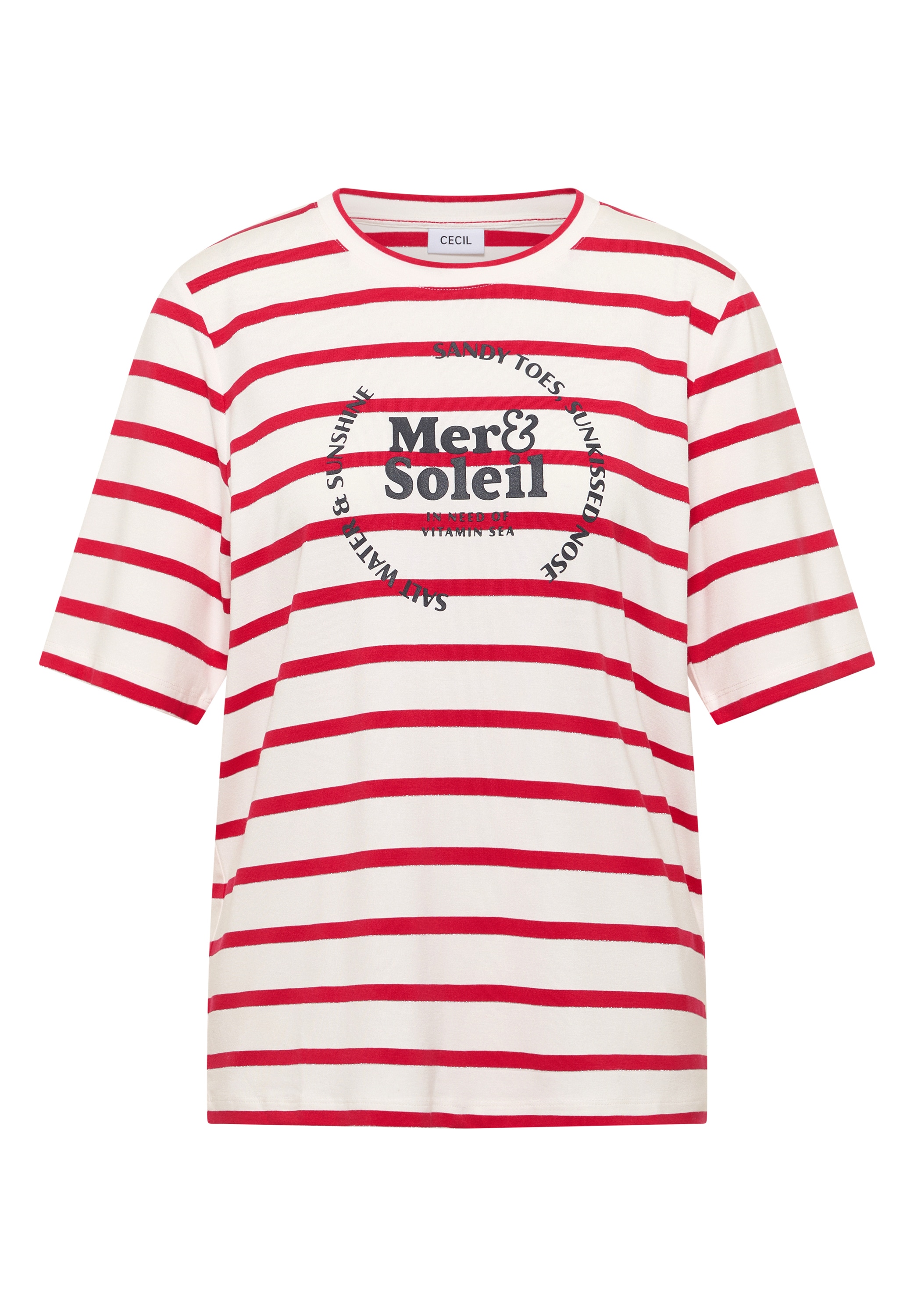 Cecil T-Shirt mit Streifen Muster