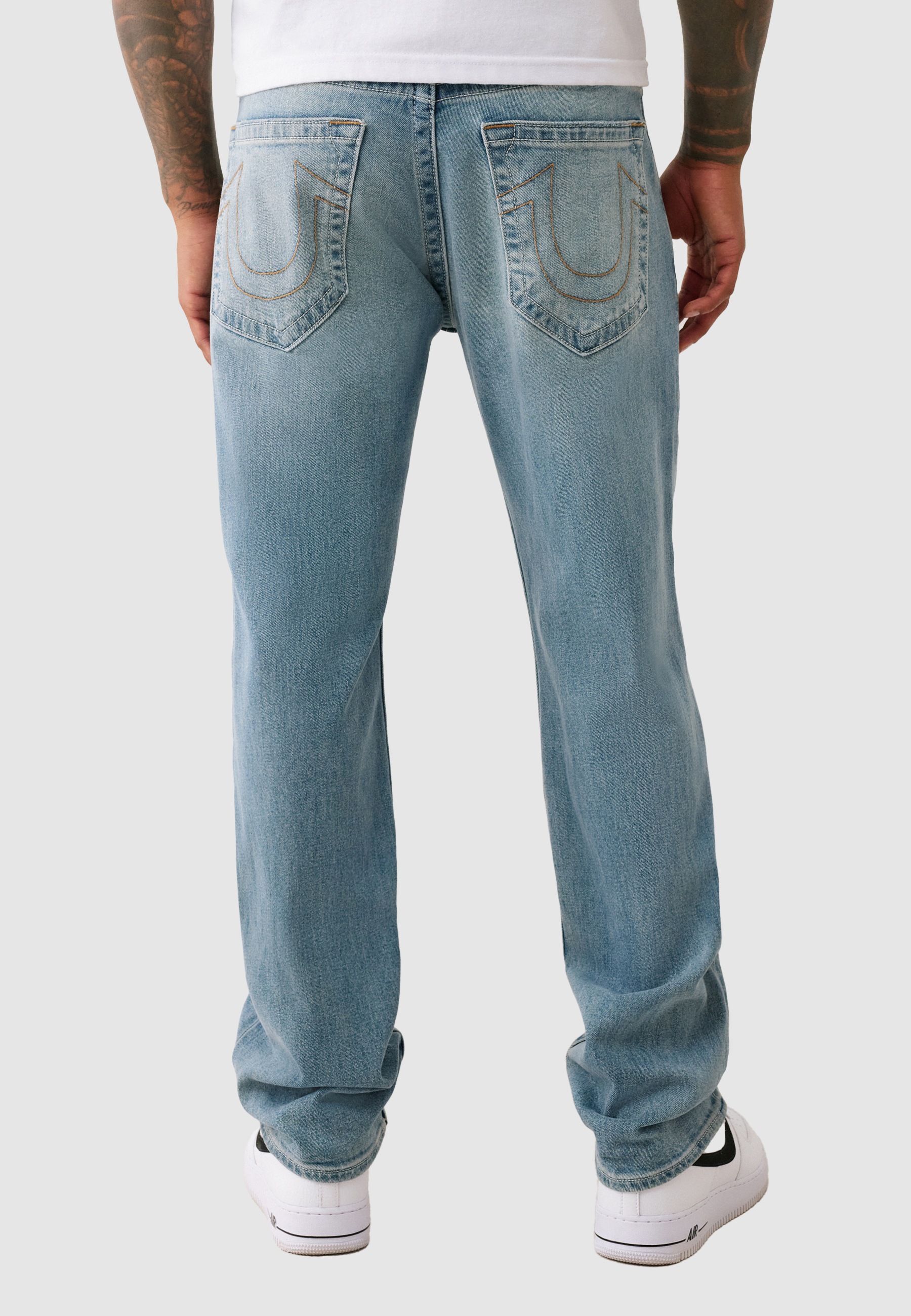 True Religion Tapered-fit-Jeans »GENO SN NO FLAP 32 IN« Baumwollmischung, relaxed fit