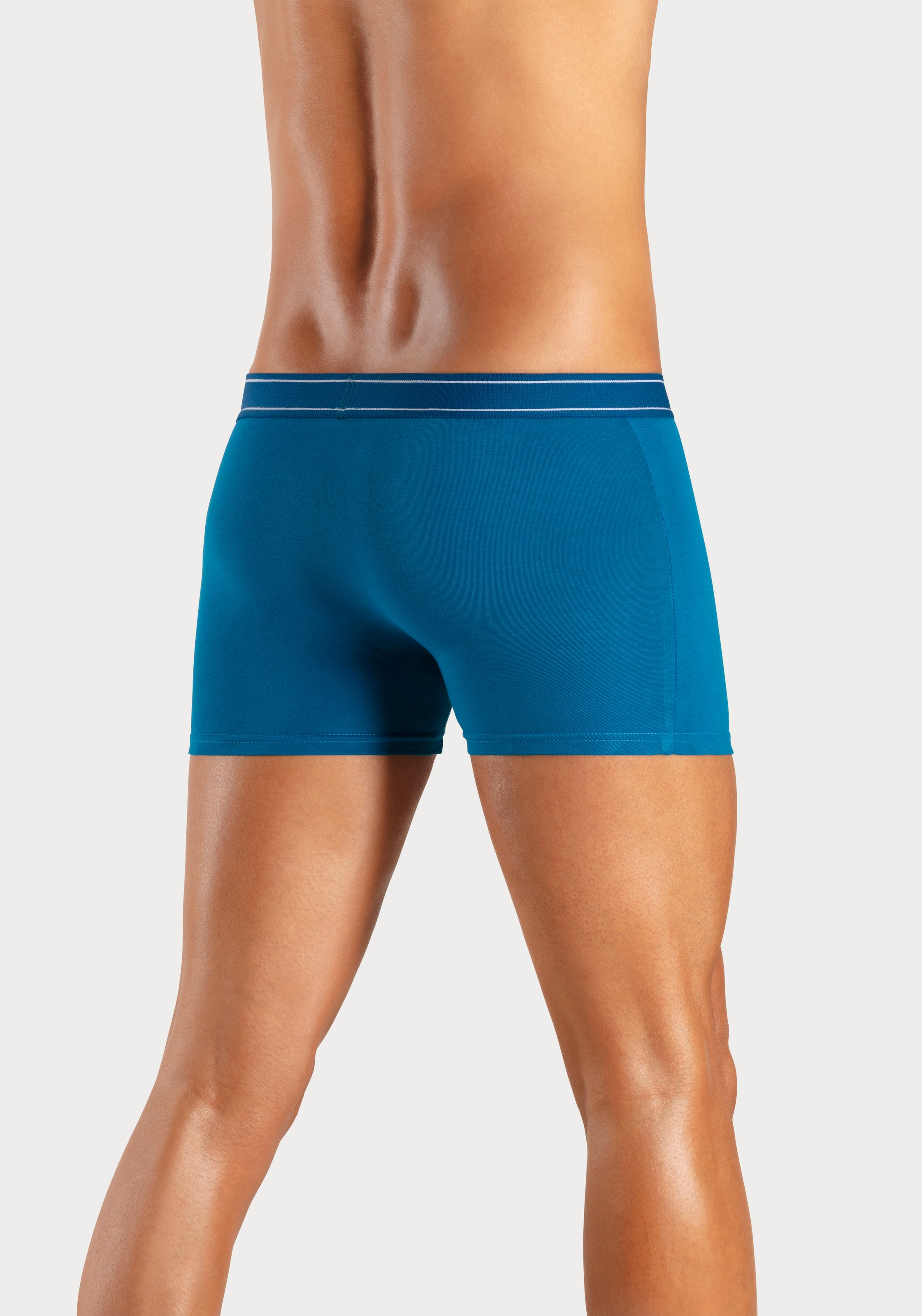 H.I.S Boxer »Boxershorts für Herren«, (Packung, 5 St.), mit Steifen und Logo im Bund