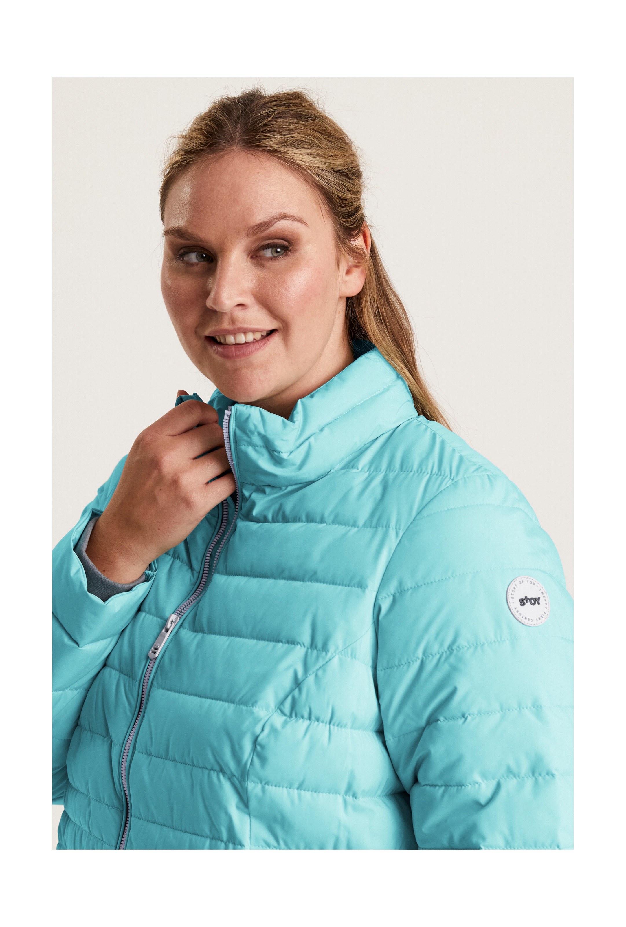 STOY Steppjacke »STS 21 WMN QLTD JCKT«, Leichte, atmungsaktive Damenjacke, wasserabweisend, umweltfreundlich