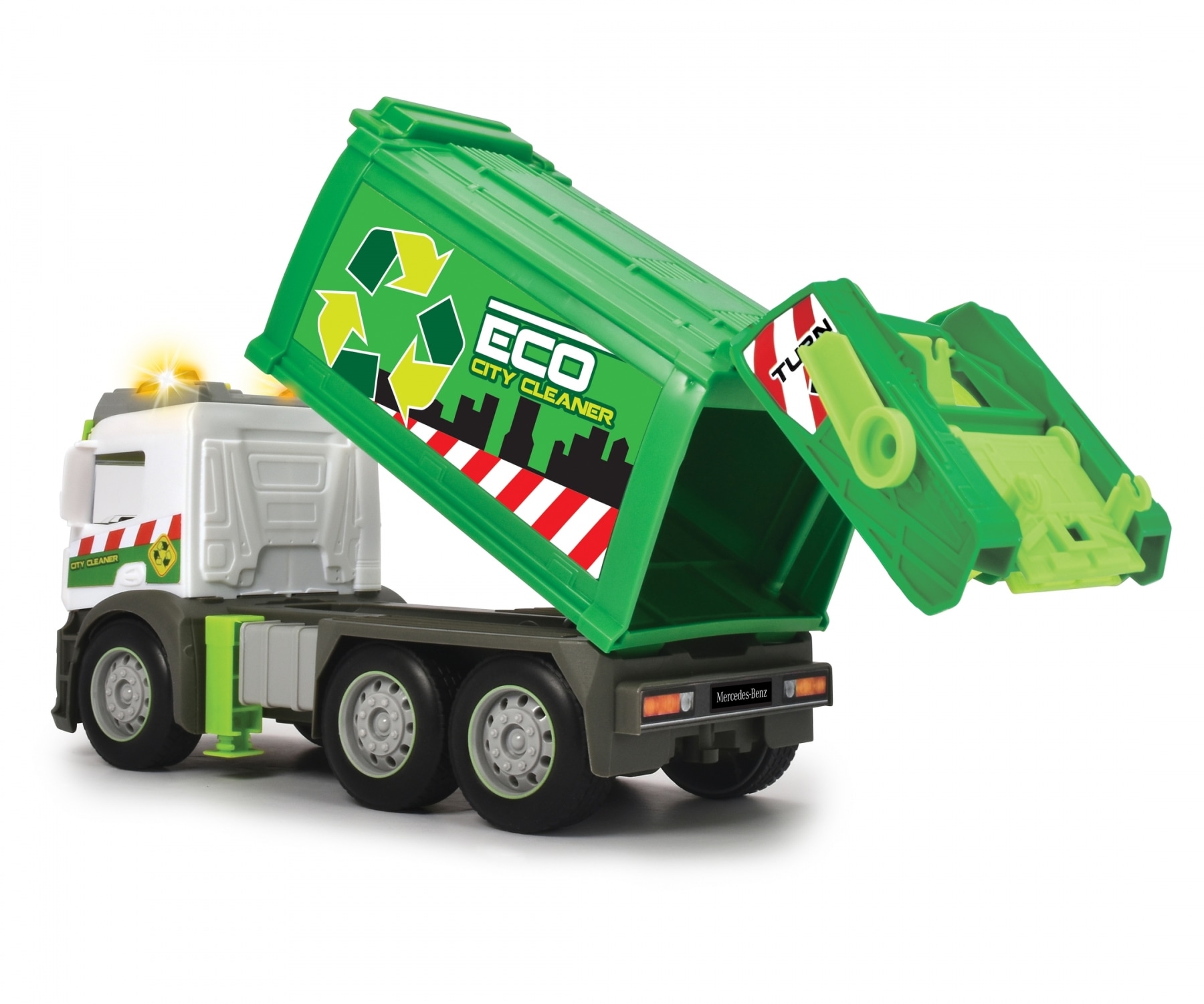 Dickie Toys Spielzeug-Müllwagen »Action Truck Müllauto« mit Licht und Sound