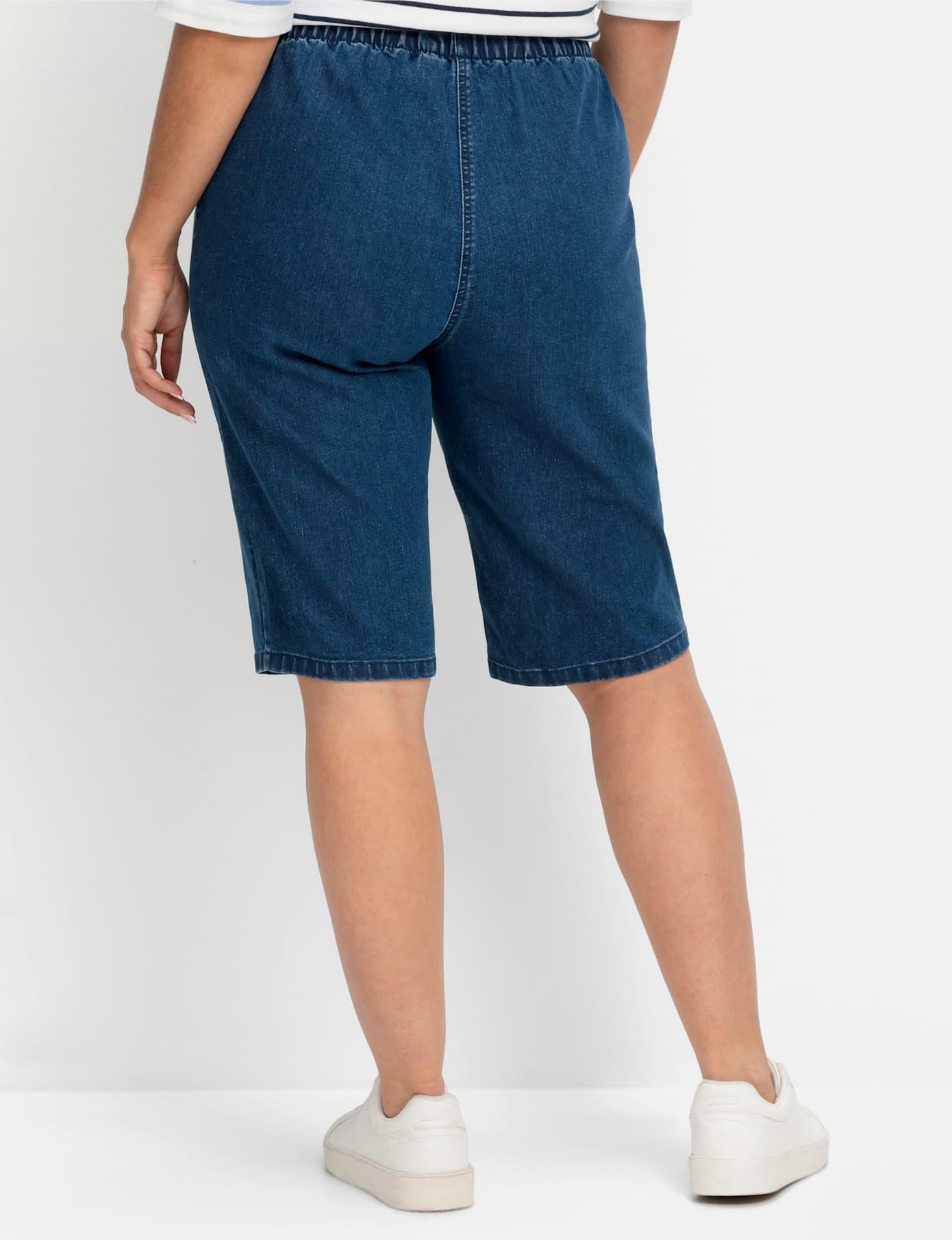 Sheego Jeansbermudas, (1 tlg.)