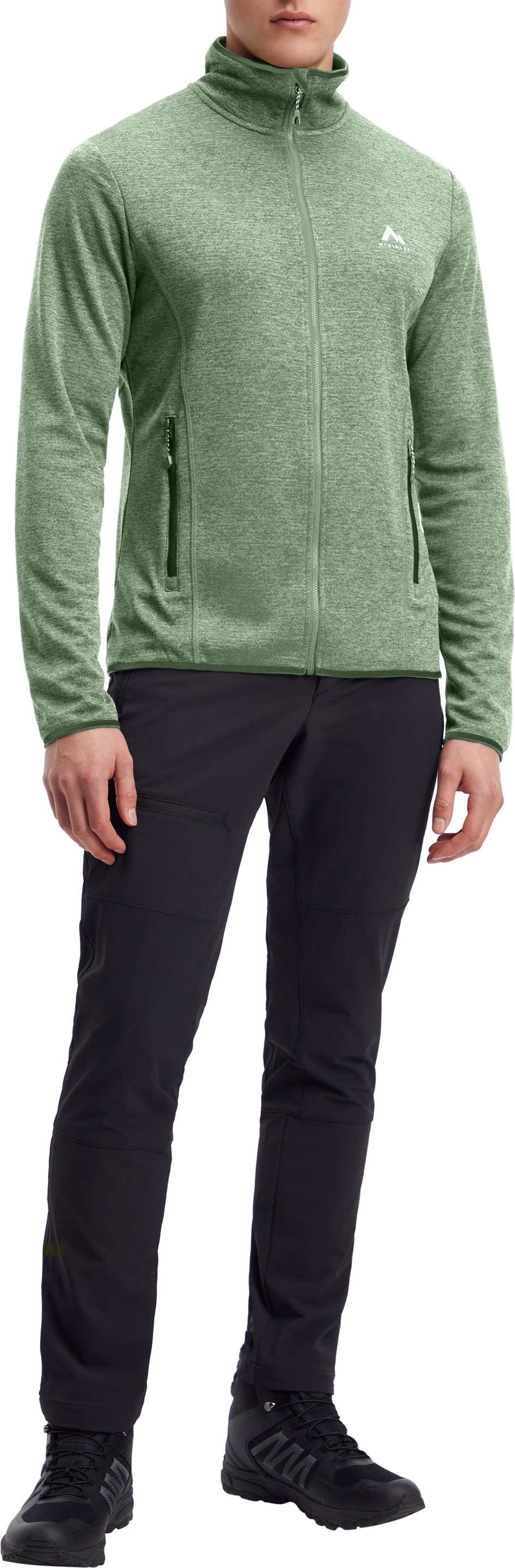 McKINLEY Fleecejacke »HE.-UNTERJACKE ROTO IV M« sportlicher Stil, mit S.Café-Funktionsfaser für Geruchsmanagement