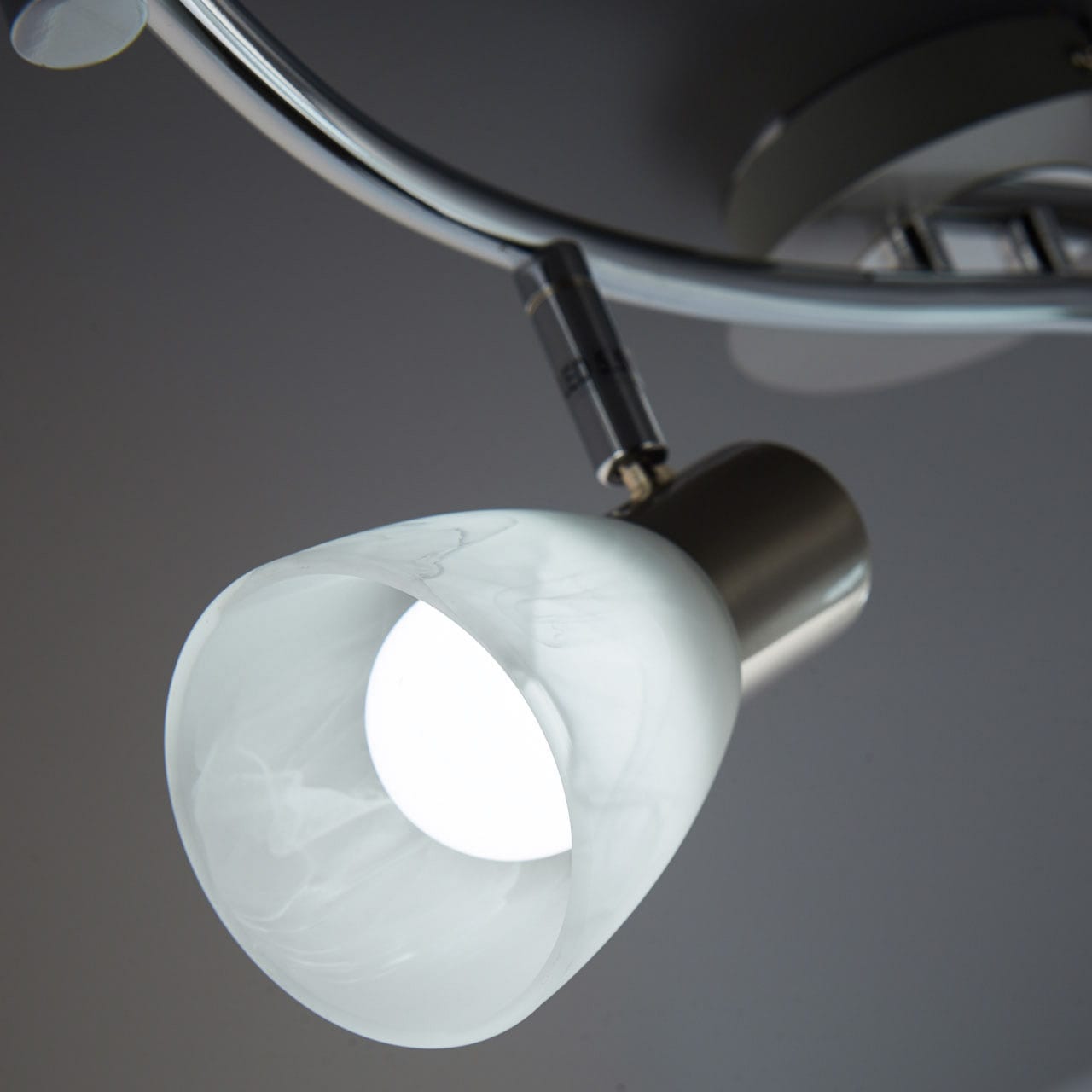 B.K.Licht LED Deckenspots »Lunas«, 6 flammig-flammig, LED Deckenleuchte, dreh-und schwenkbare Spots, inkl. Leuchtmittel