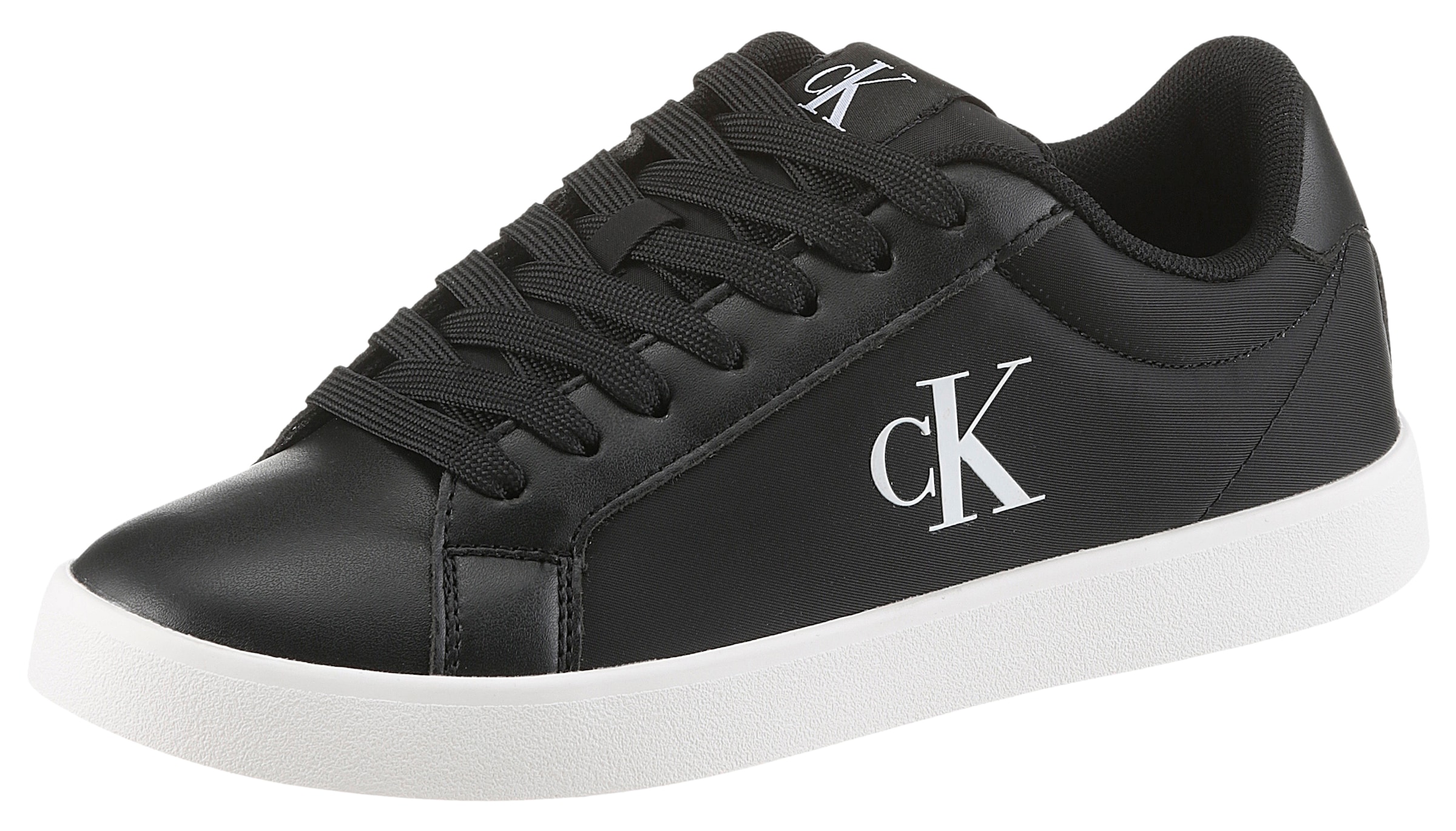 Calvin Klein Jeans Sneaker »3 CUPSOLE NY WN«, Schnürschuh, Freizeitsneaker, Halbschuh mit gepolstertem Schaftrand