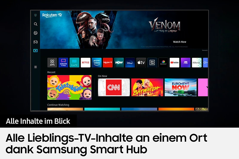 Samsung QLED-Fernseher »GQ50Q60BAU«, Smart-TV, Quantum Prozessor Lite 4K,Quantum HDR,Supreme UHD Dimming