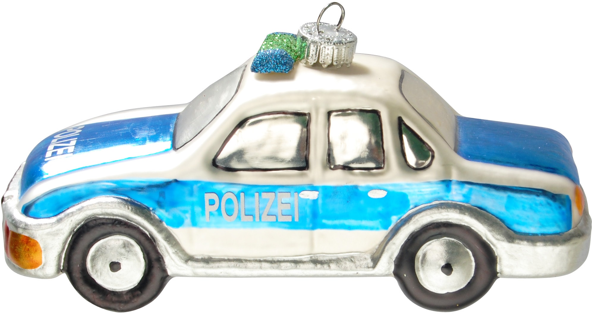 Christbaumschmuck »CBK90201, Weihnachtsdeko, Christbaumschmuck«, (1 tlg.), Polizeiauto...