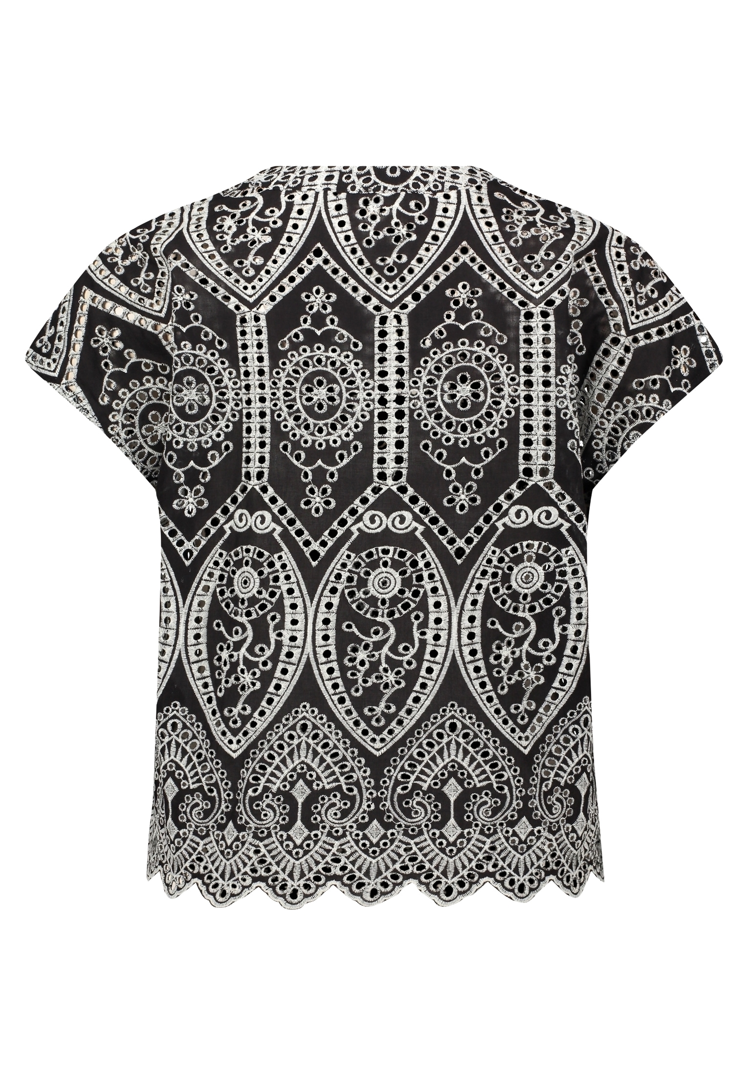 Betty&Co Hemdbluse »Hemdbluse mit Stickerei«