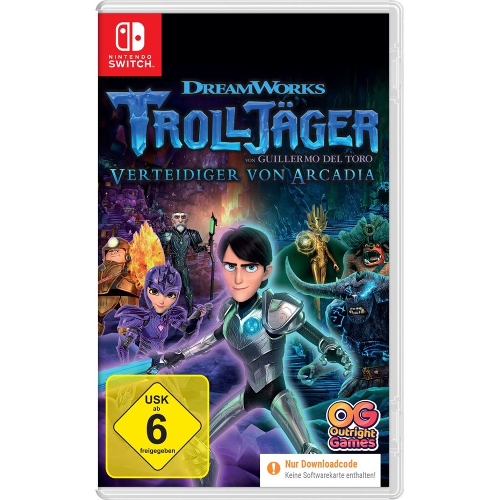 Outright Games Spielesoftware »Trolljäger - Verteidiger von Arcadia (Code in a Box)«, Nintendo Switch