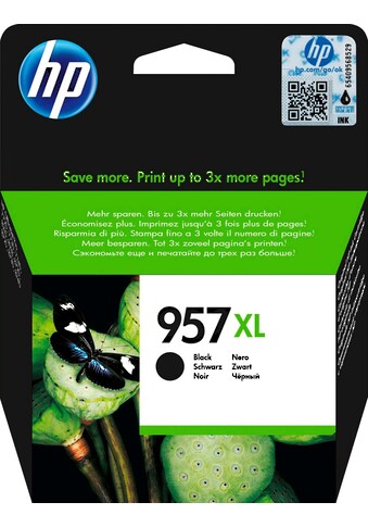 HP Tintenpatrone »957XL«, original Druckerpatrone 957 schwarz XL kaufen