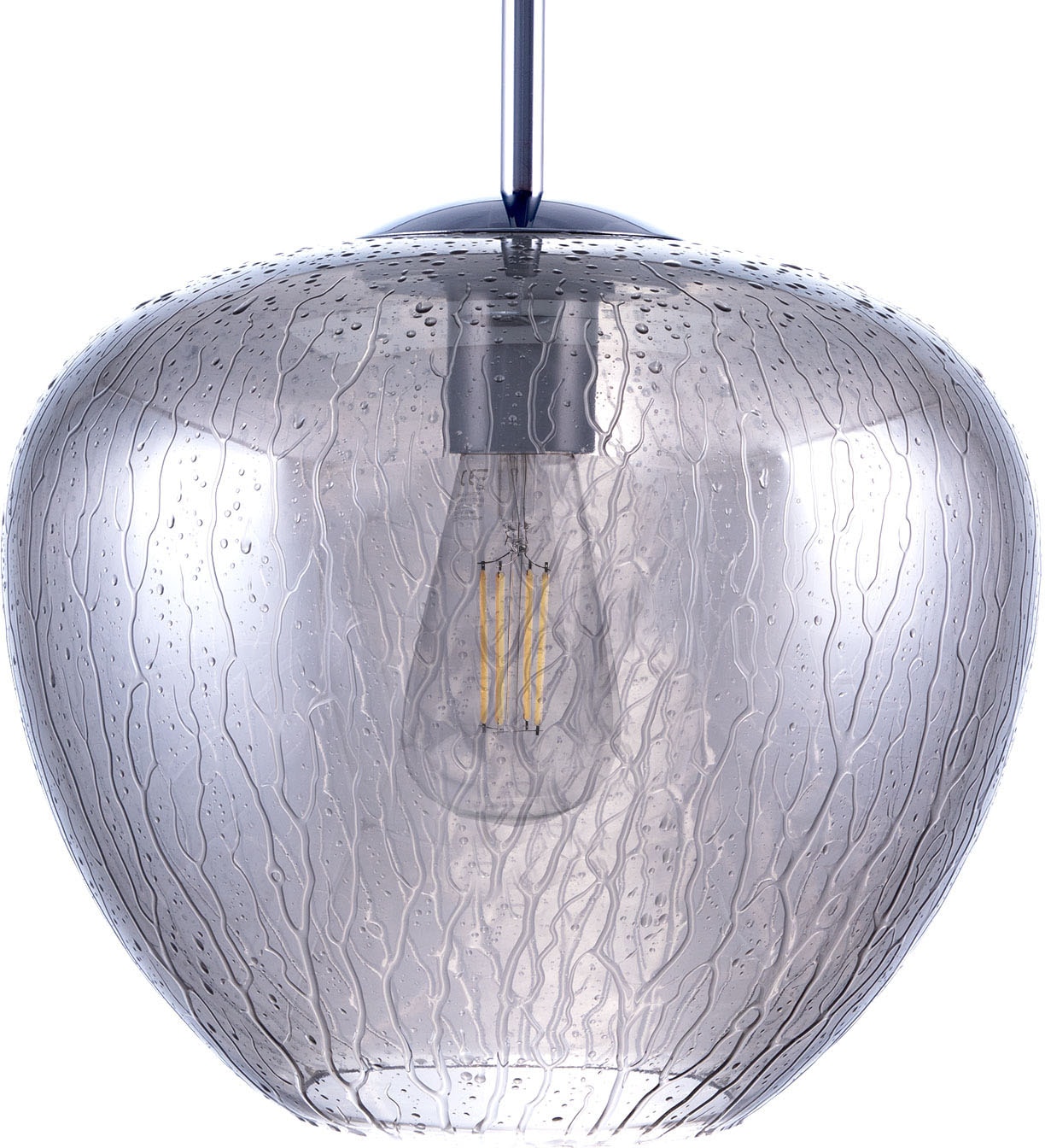 Paco Home Pendelleuchte »Stela«, 1 flammig-flammig, Deckenlampe LED  Wohnzimmer Schlafzimmer Höhenverstellbar Glas E27 bestellen online bei OTTO