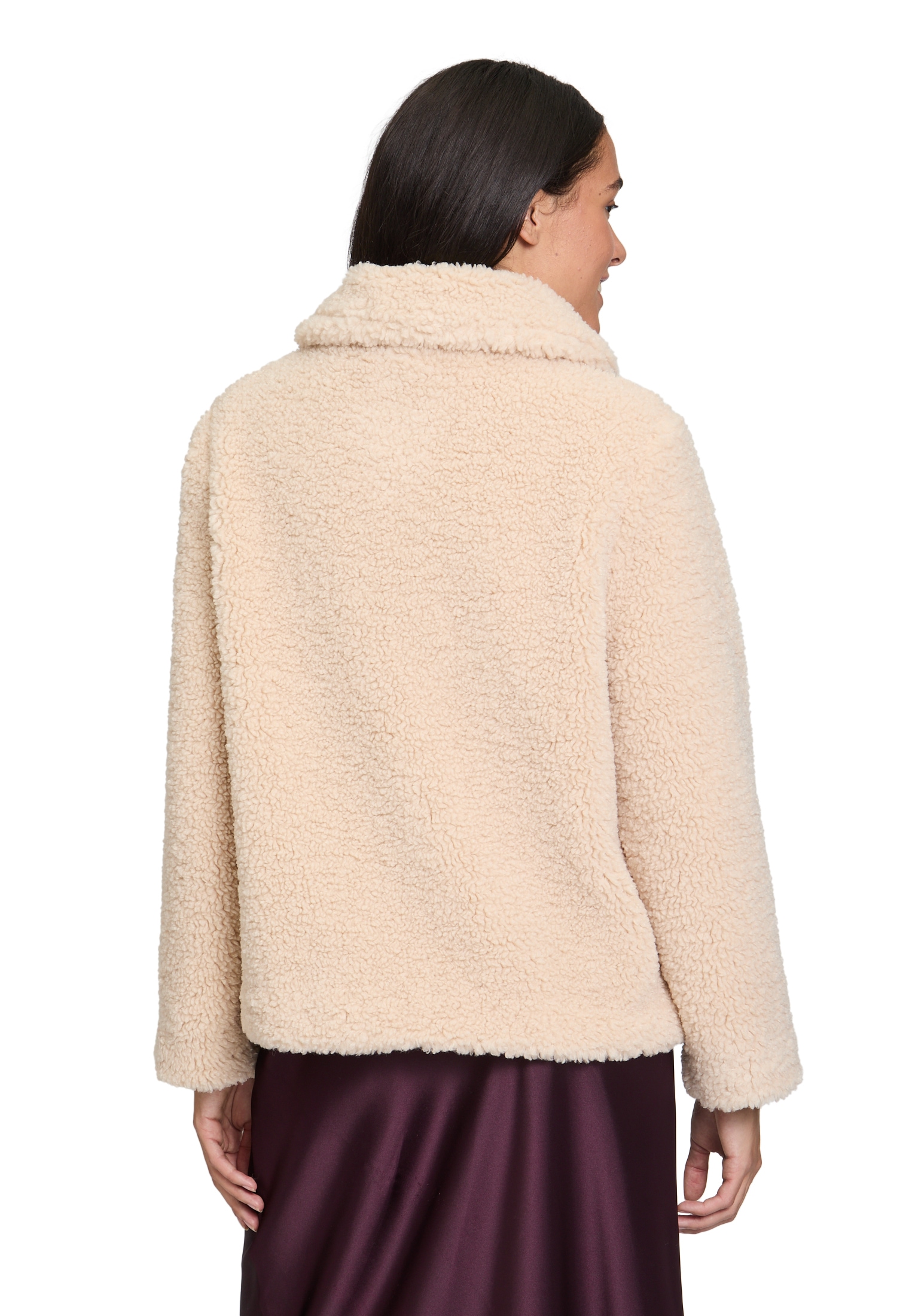 Cartoon Plüschjacke »Plüschjacke mit Kragen«