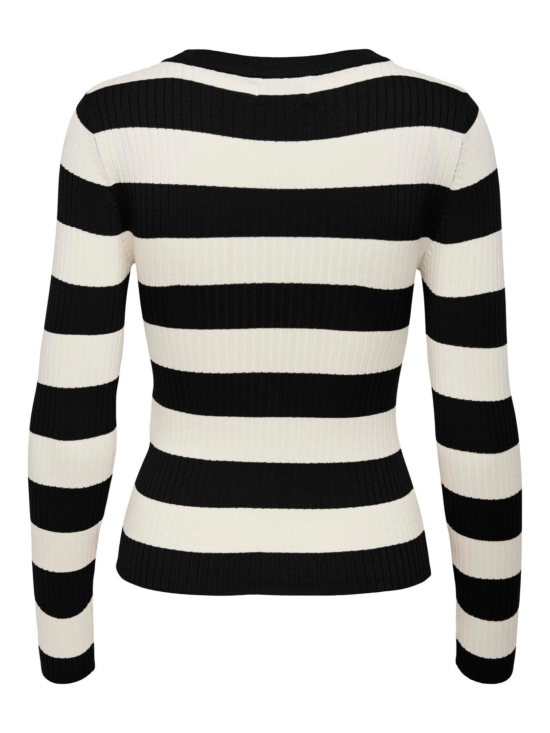 JDY Rundhalspullover »JDYPLUM L/S O-NECK PULLOVER KNT NOOS«
