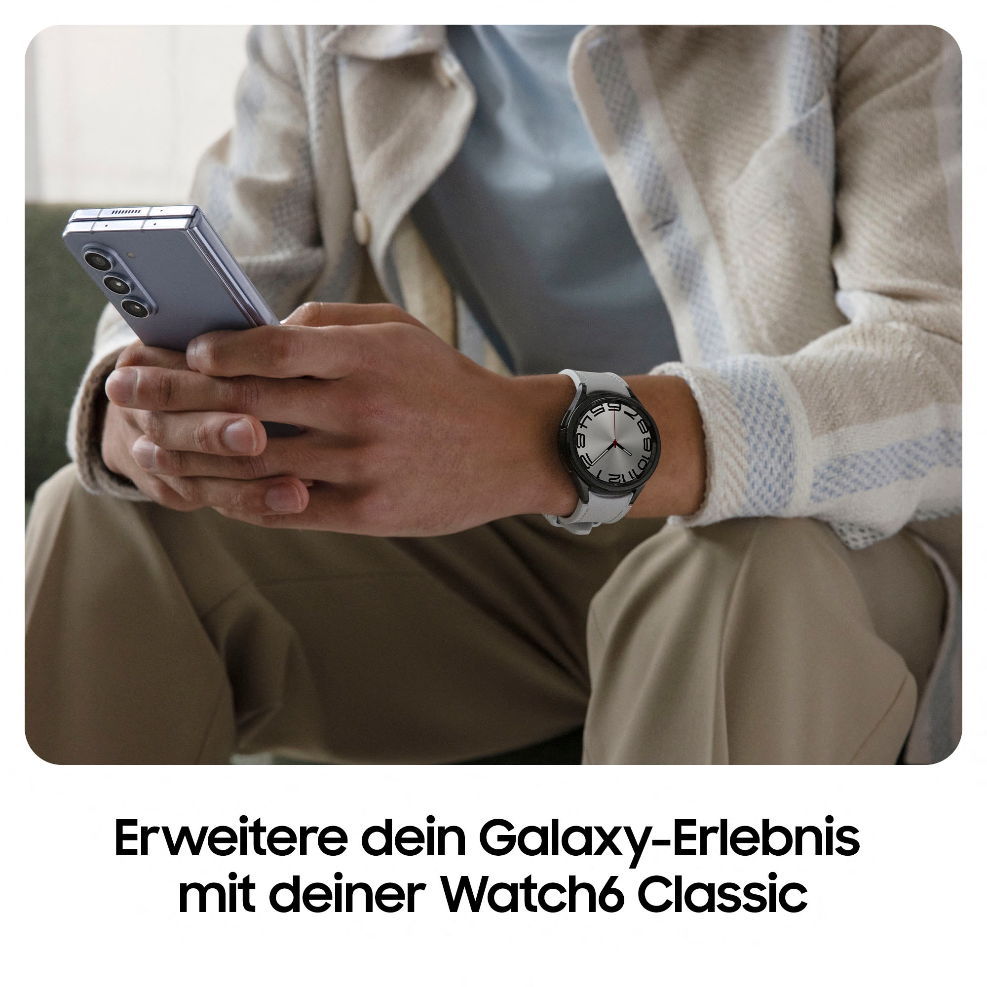 Samsung Smartwatch »Galaxy Watch 6 Classic«(47/ 1'5 ″) Wear OS by Samsung