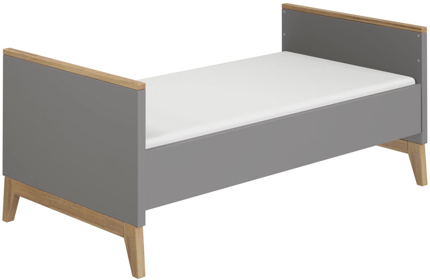 PAIDI Umbauseiten »STIENE für den Umbau vom Babybett zum Juniorbett« Erweiterungs-Set Kinderbett 70x140cm in Beige oder Grau