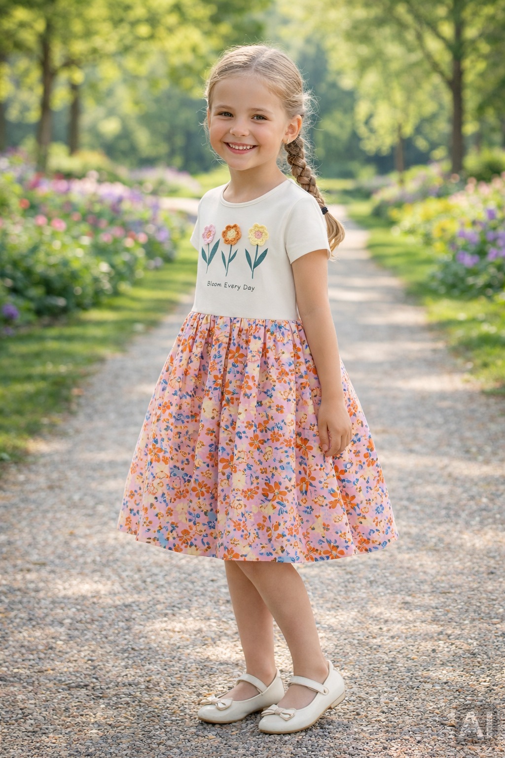 happy girls Sommerkleid Eingrifftaschen