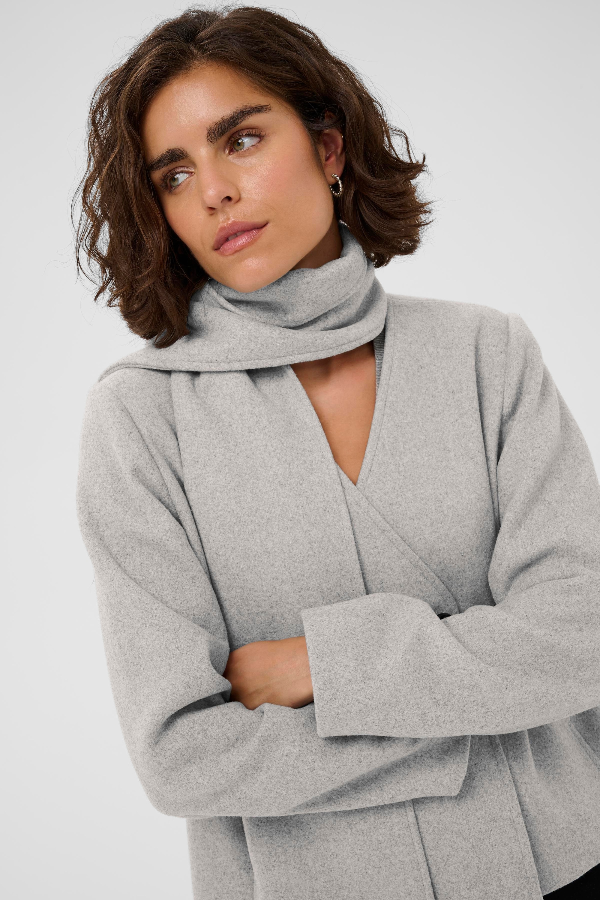 KAFFE Wintermantel »Damen Jacke KAscarlett«