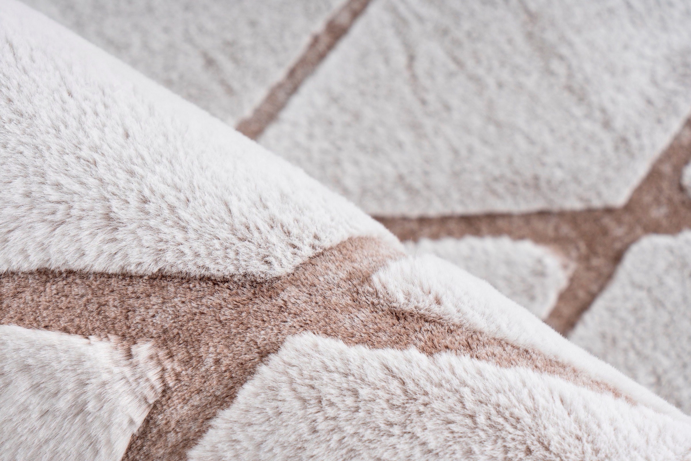 my home Teppich »Tilana« rechteckig 20 mm Höhe retro, Wohnzimmer