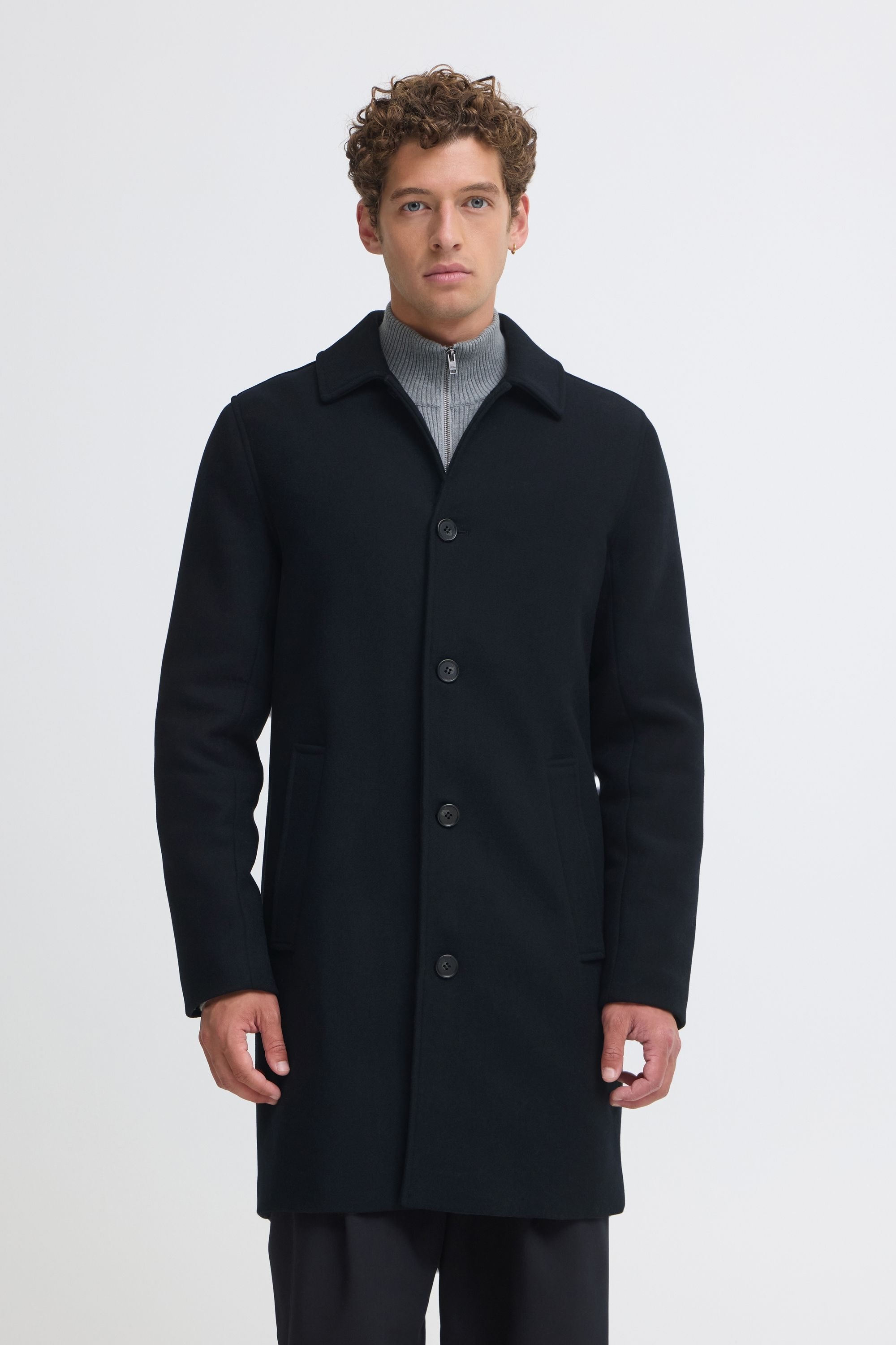 Casual Friday Wollmantel »Wollmantel CFEzequiel«
