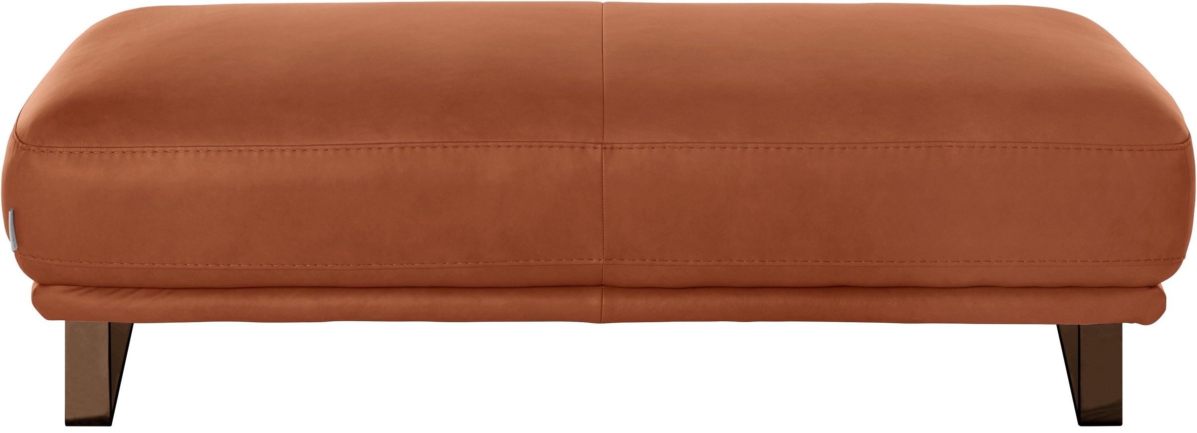 W.SCHILLIG Hocker »montanaa«, mit Metallkufen in Bronze pulverbeschichtet, Breite 141 cm