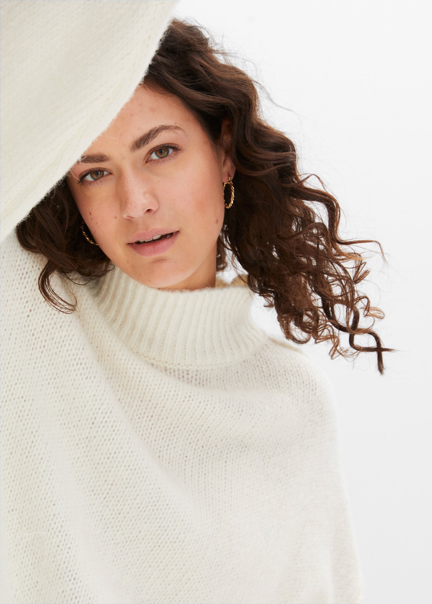 bonprix Strickpullover »Grobstrick-Pullover« Grobstrick-Pullover