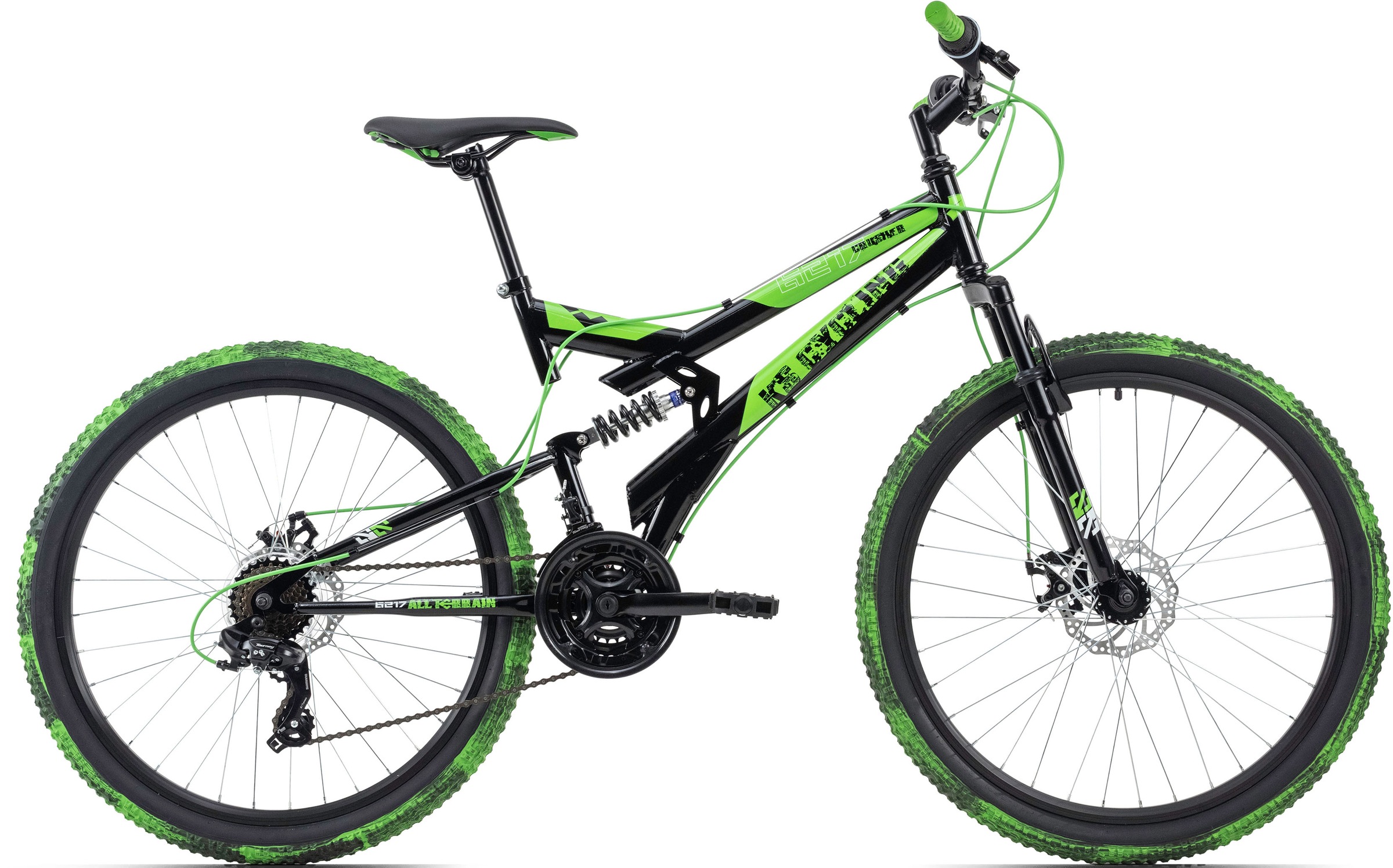 KS Cycling Mountainbike »Crusher«, 21 Gang, Shimano, Tourney Schaltwerk, Kettenschaltung
