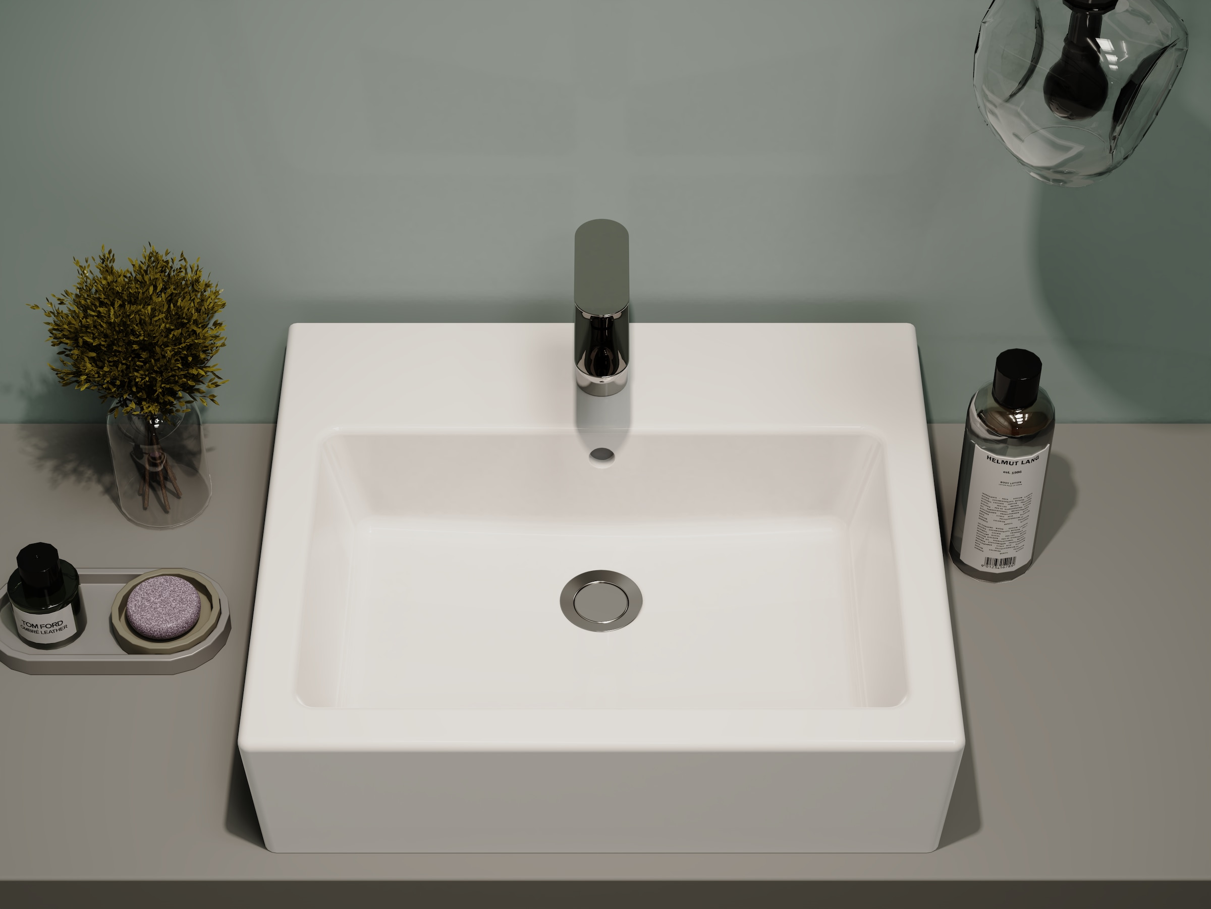 welltime Aufsatzwaschbecken »Pesante« NANO Glasur