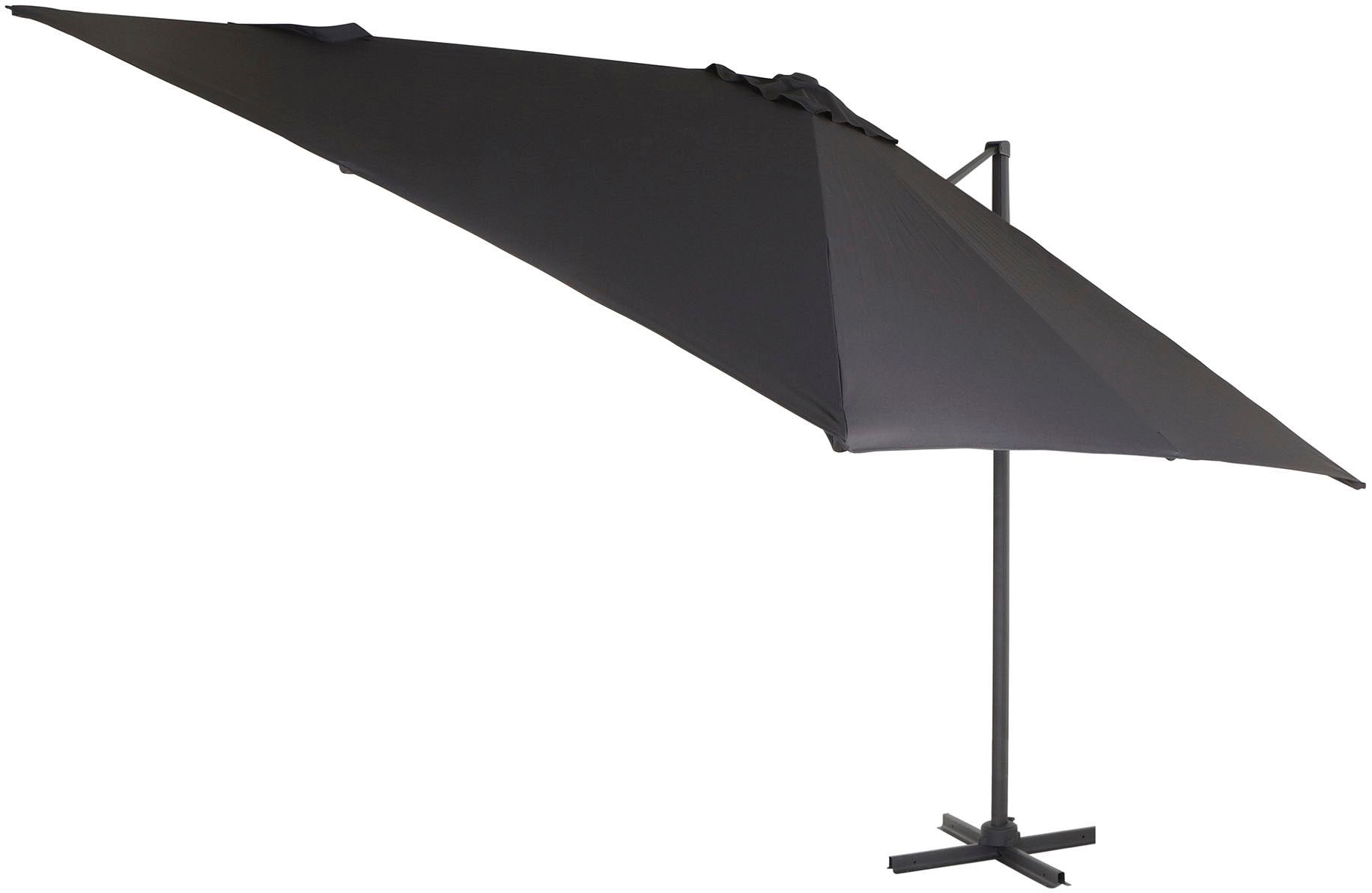 Siena Garden Ampelschirm »California«, (Set), inkl. Platten, Schutzhülle und Windsicherung, 3x3m