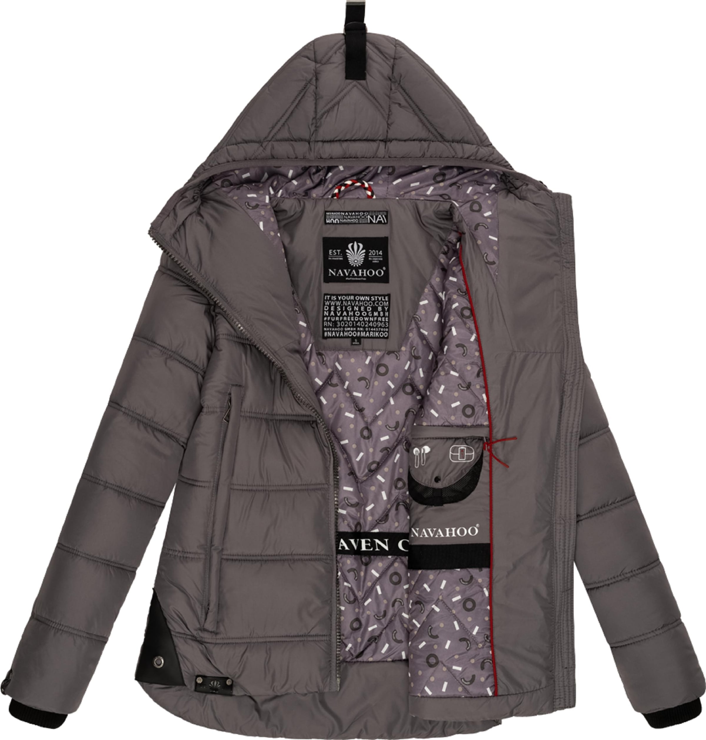 Navahoo Steppjacke »Winterjacke Renesmee«