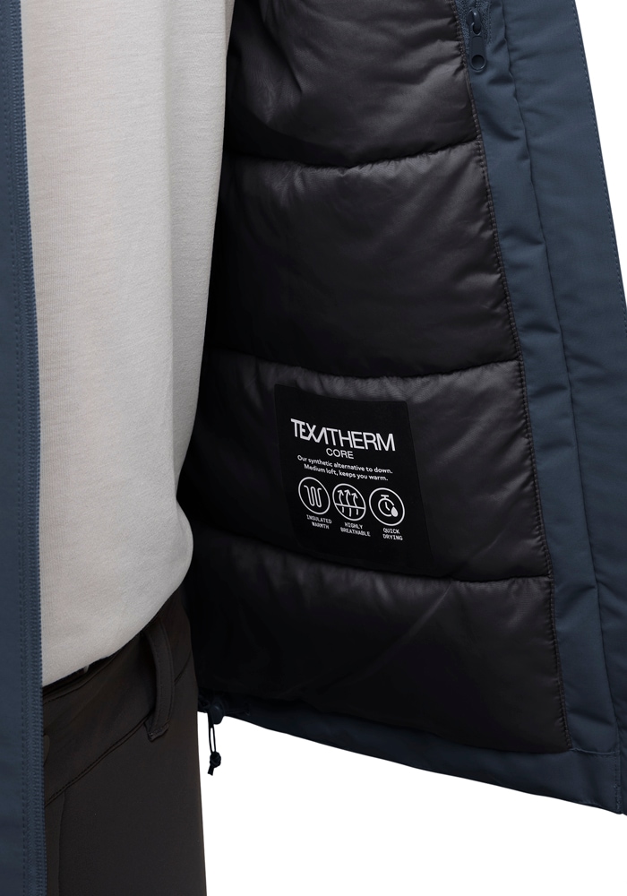 Jack Wolfskin Winterjacke »JASPER INS JKT M«, mit Kapuze