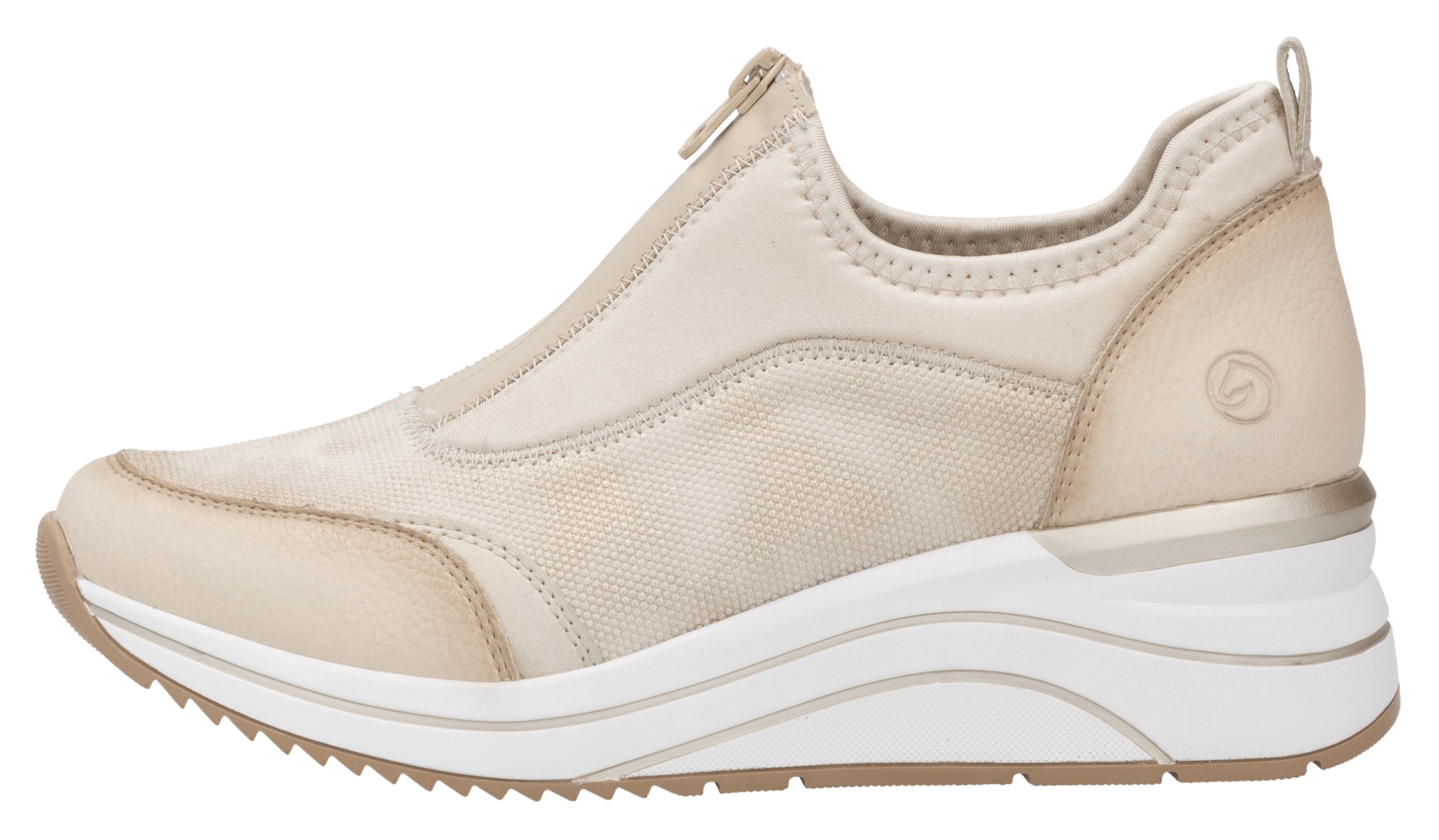 Remonte Slip-On Sneaker, Freizeitschuh, Halbschuh, Slipper in veganer Verarbeitung