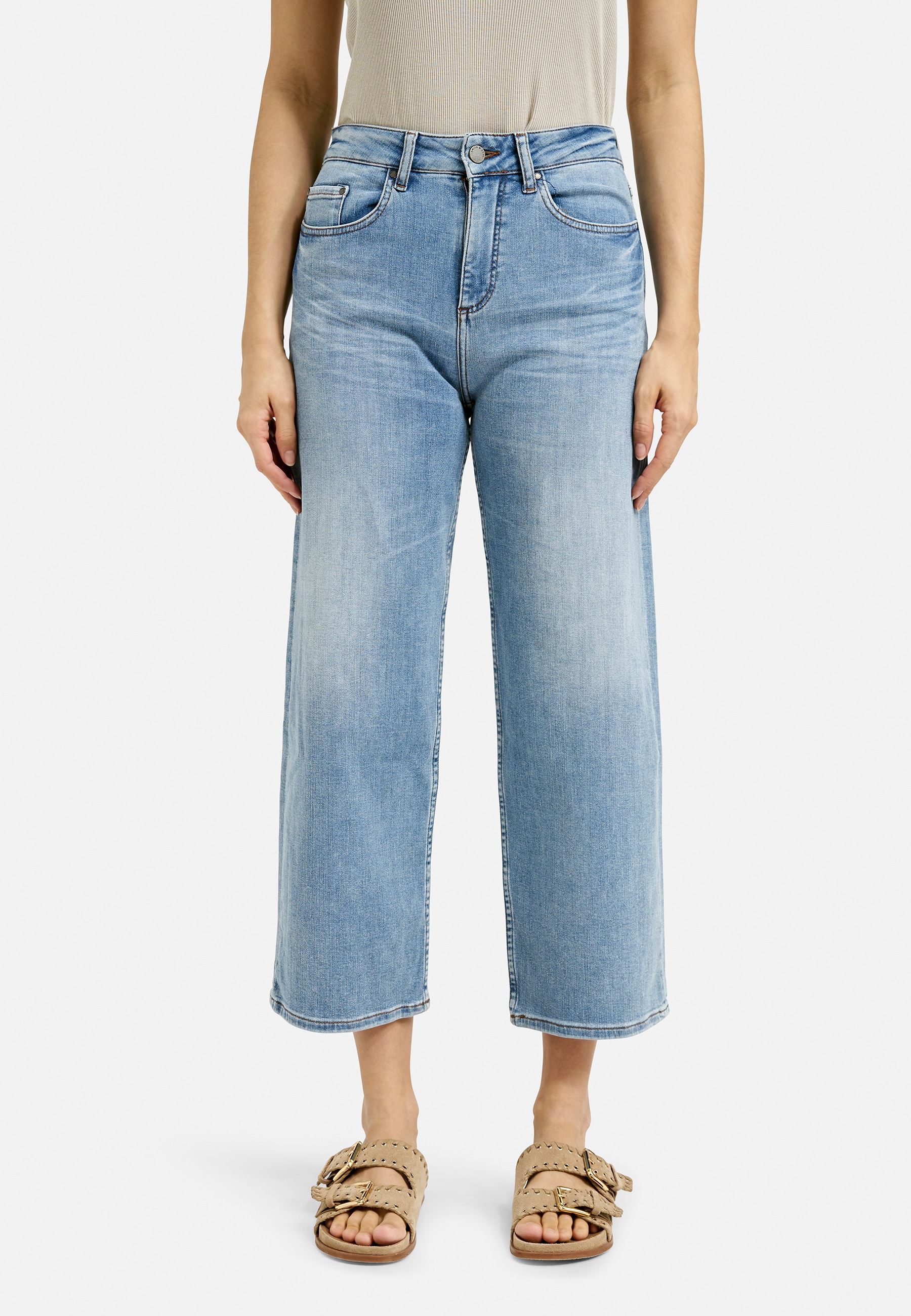 Smith & Soul 7/8-Jeans Culotte, Cropped
