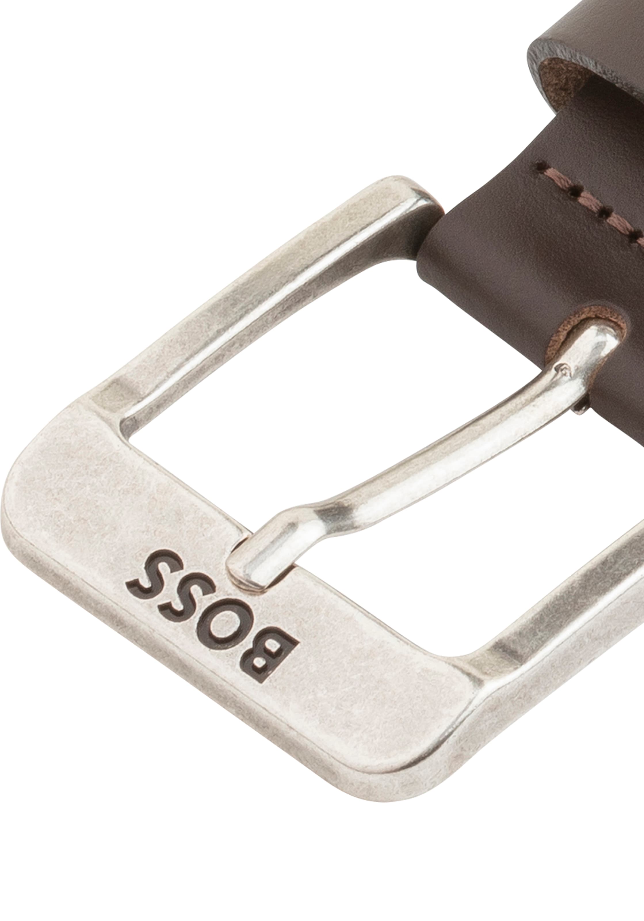 BOSS Ledergürtel »Jemio_Sz40«, mit BOSS Schriftzug