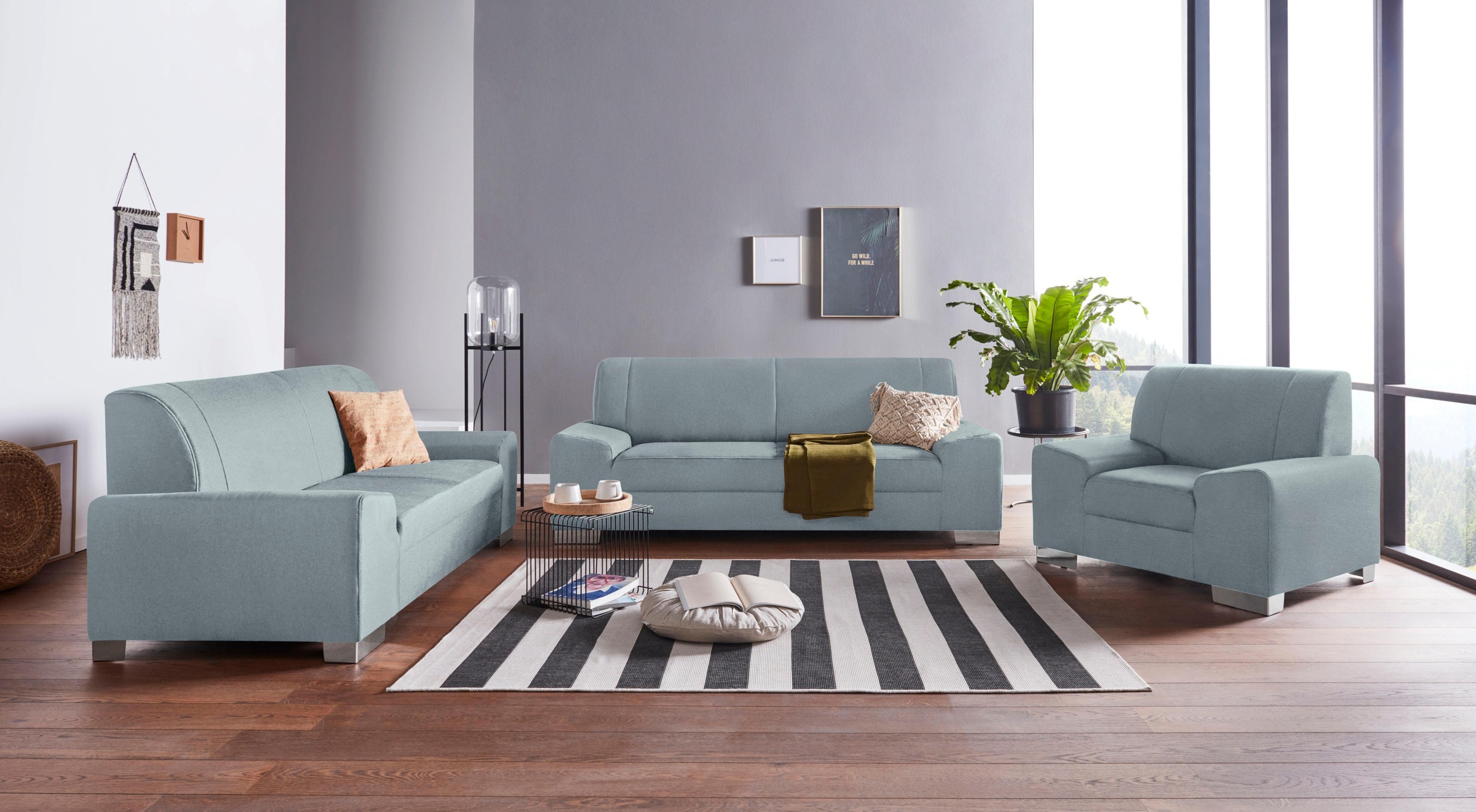DOMO collection 2-Sitzer »Anzio«, Wahlweise mit Federkern