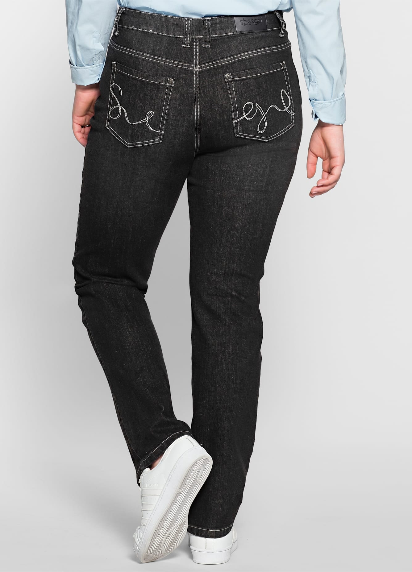 Sheego 5-Pocket-Jeans, (1 tlg.)