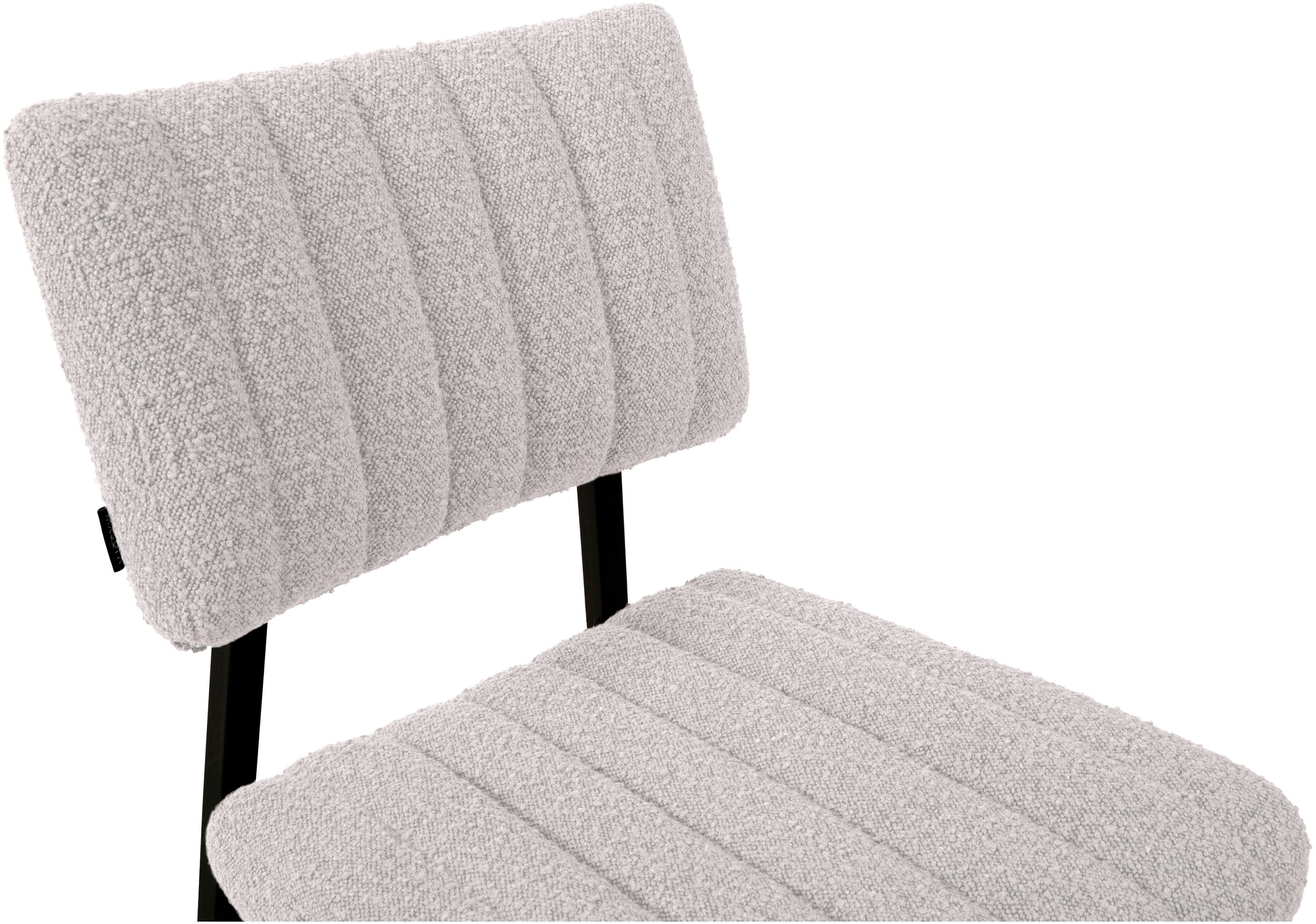 OMG Design Esszimmerstuhl »Dirk«, (Set), 1 St., Stoff, moderner Boucle Bezug, bequem gepolstert