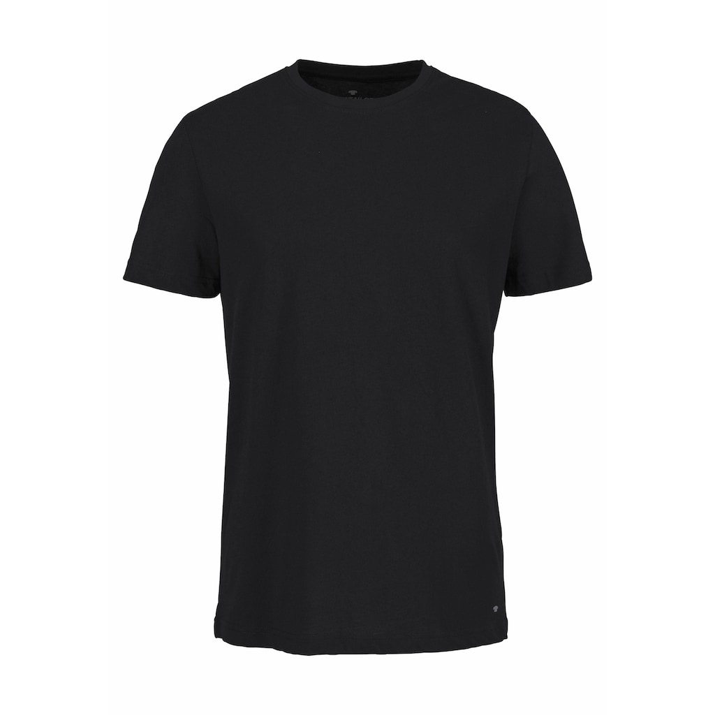 TOM TAILOR T-Shirt, (Packung, 2er-Pack)