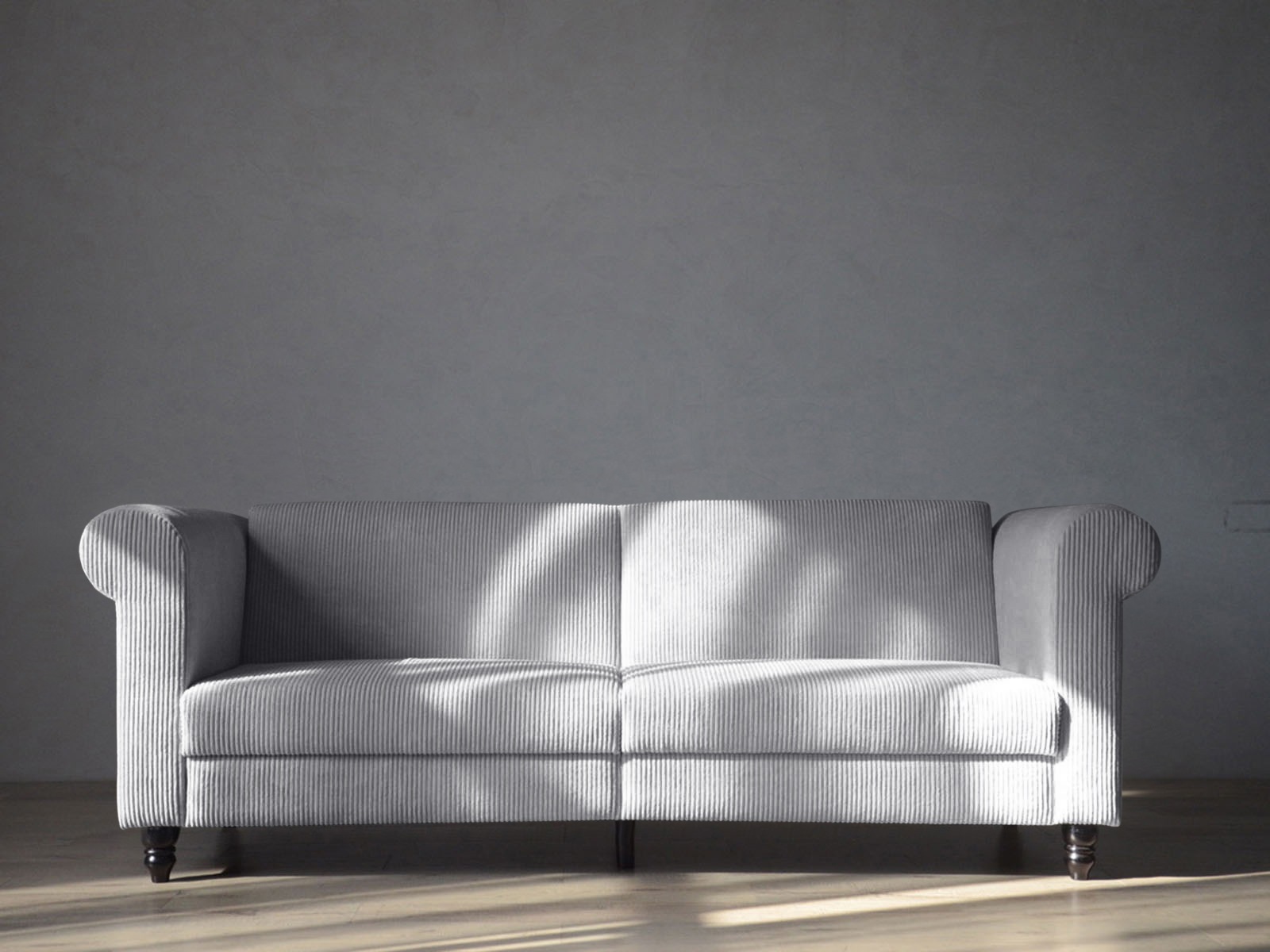 Dorel Home 3-Sitzer »Felix II, Schlafsofa 236cm, (Liegefläche 108x190cm), Rückenlehne«, 3-fach verstellbar, Sitzhöhe 46 cm, Cord