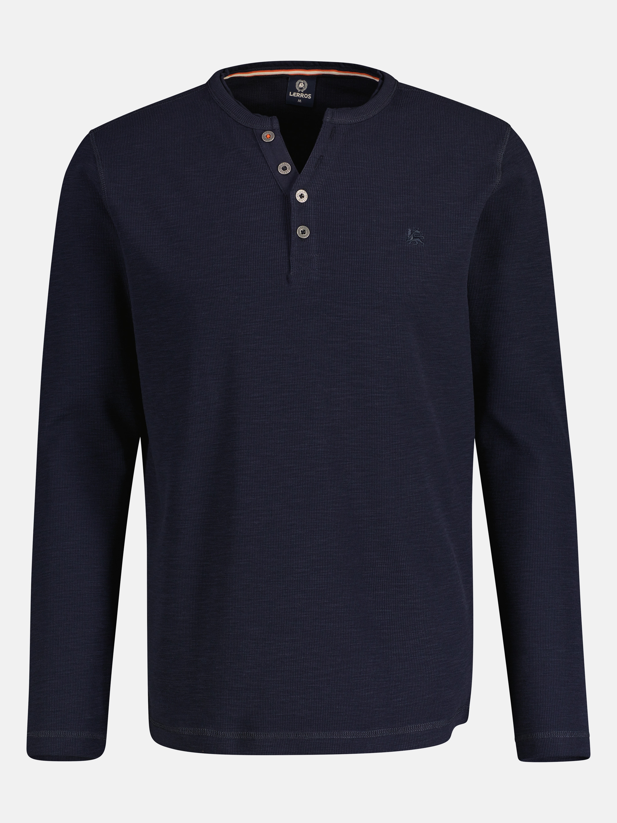 LERROS Sweatshirt »LERROS Langarmserafino mit Logostitching«
