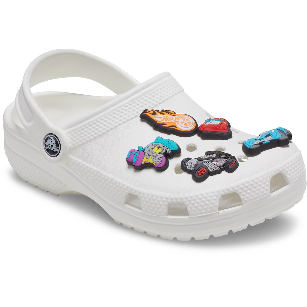 Crocs Schuhanstecker »Jibbitz™ Hot Wheels«, (Set, 5 tlg., Kein Spielzeug. Nicht für Kinder unter 3 Jahren geeignet)